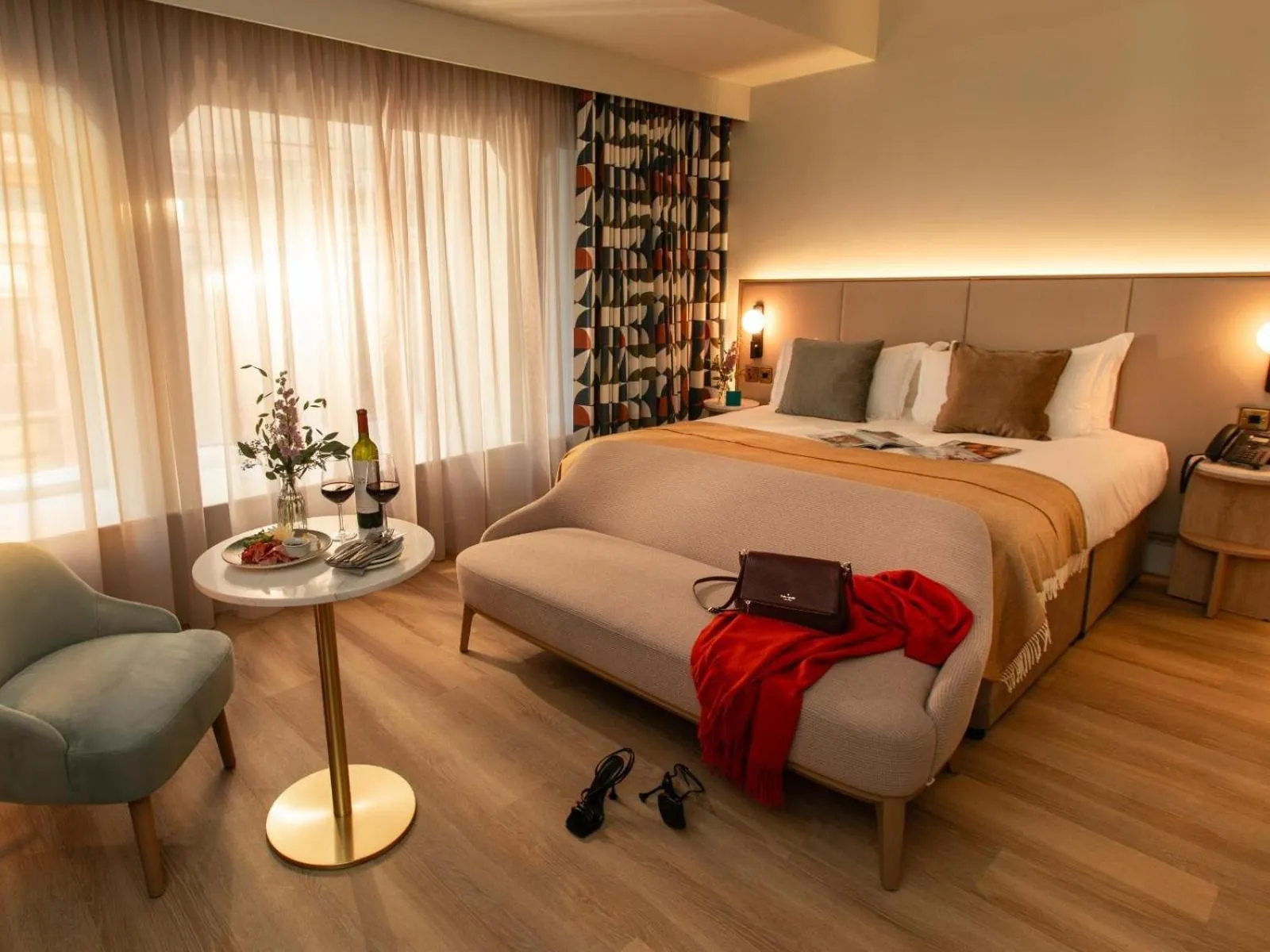 Bedroom, Bed in The Address Glasgow