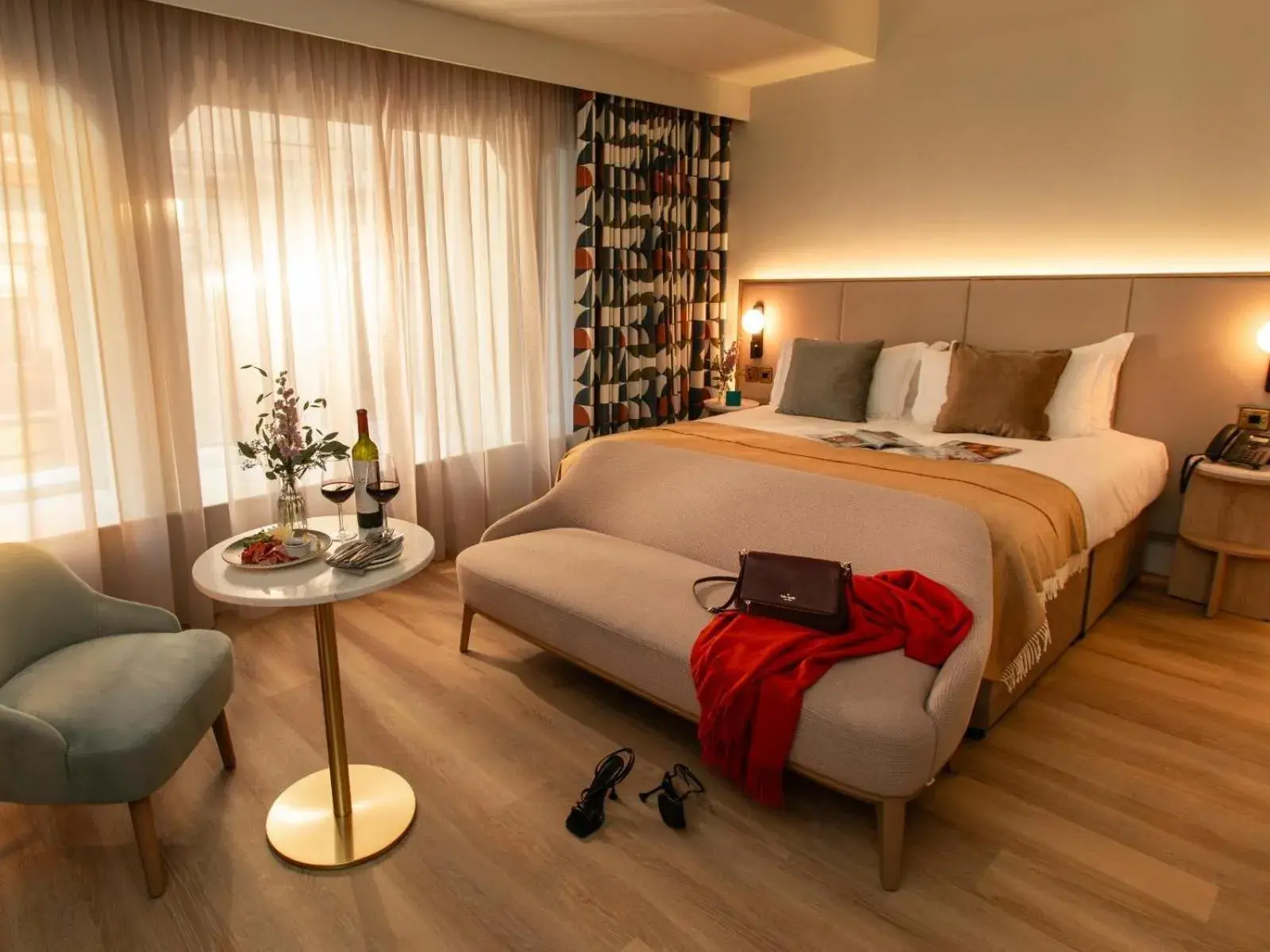 Bedroom, Bed in The Address Glasgow Bedroom, Bed in The Address Glasgow