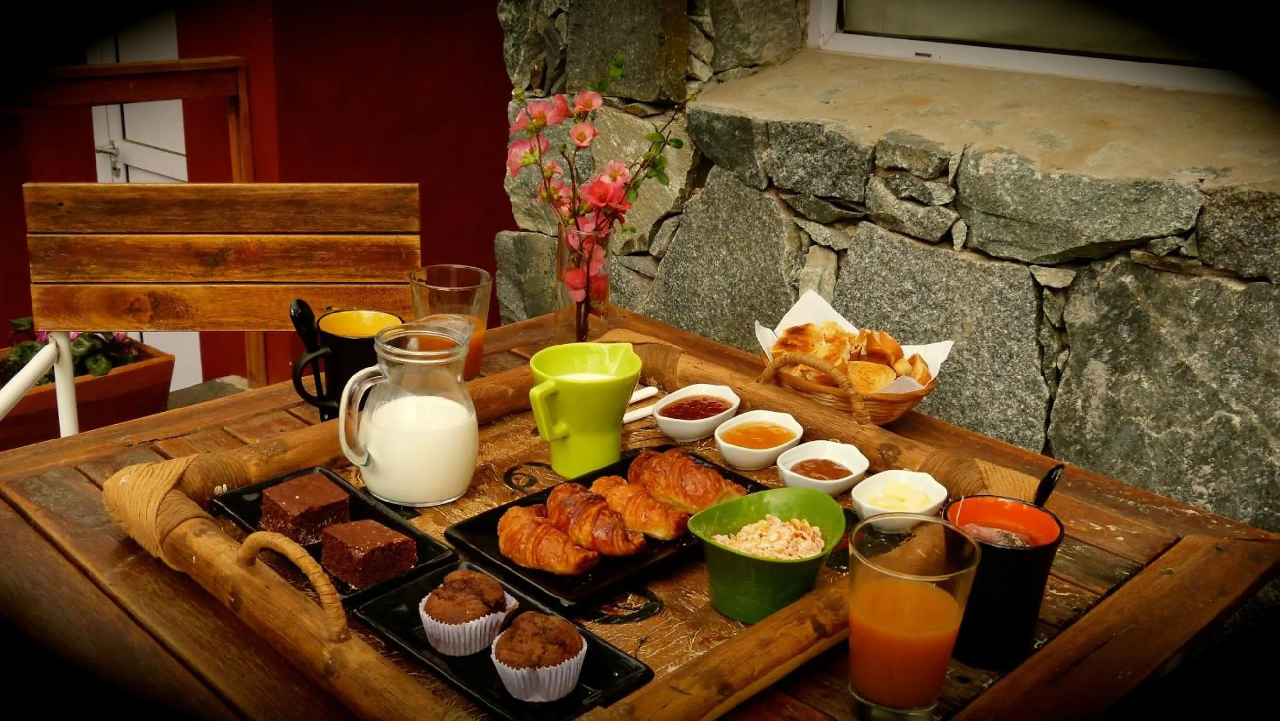 Food and drinks in Posada del Viento