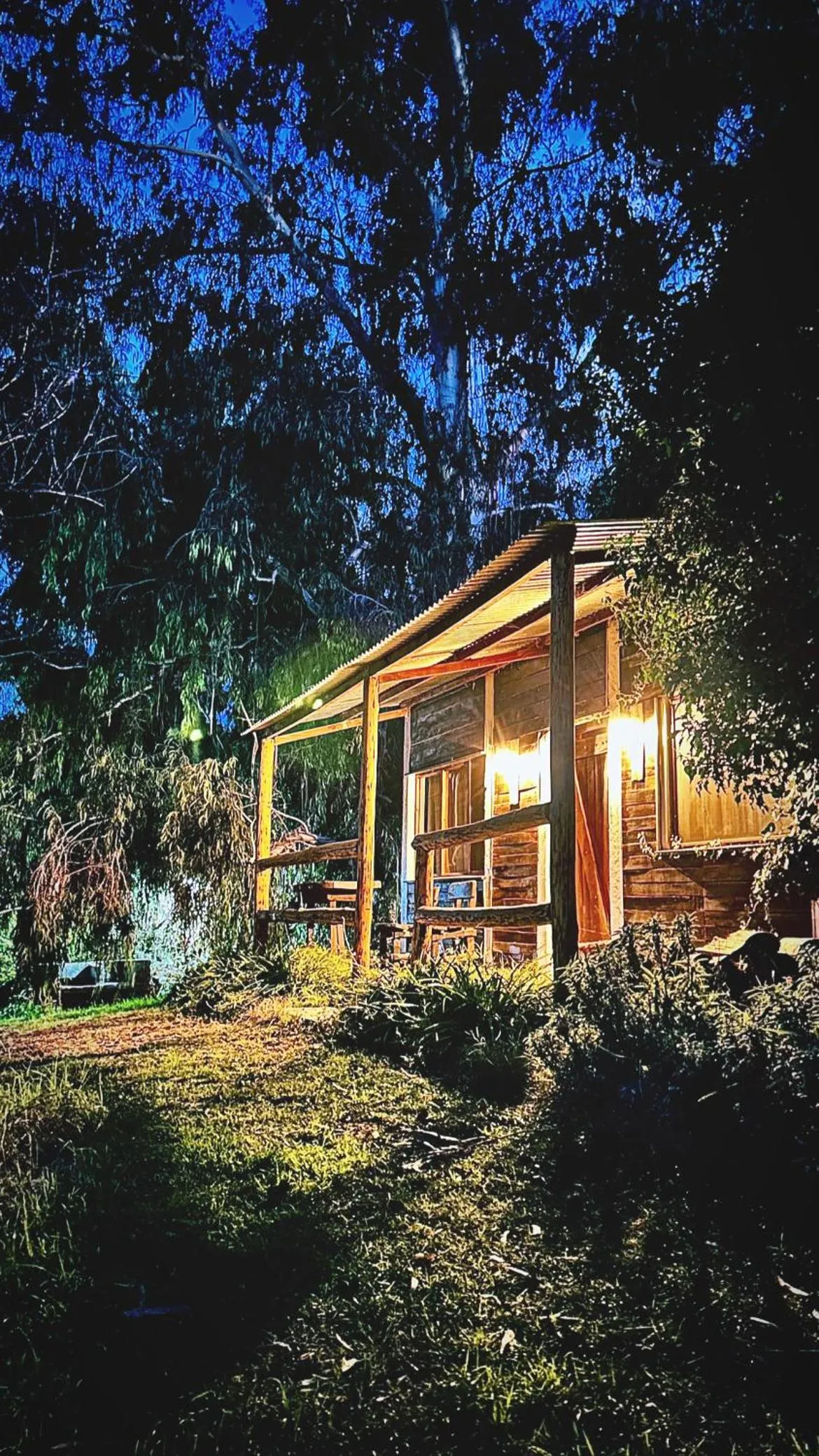 Garden view in Posada del Viento