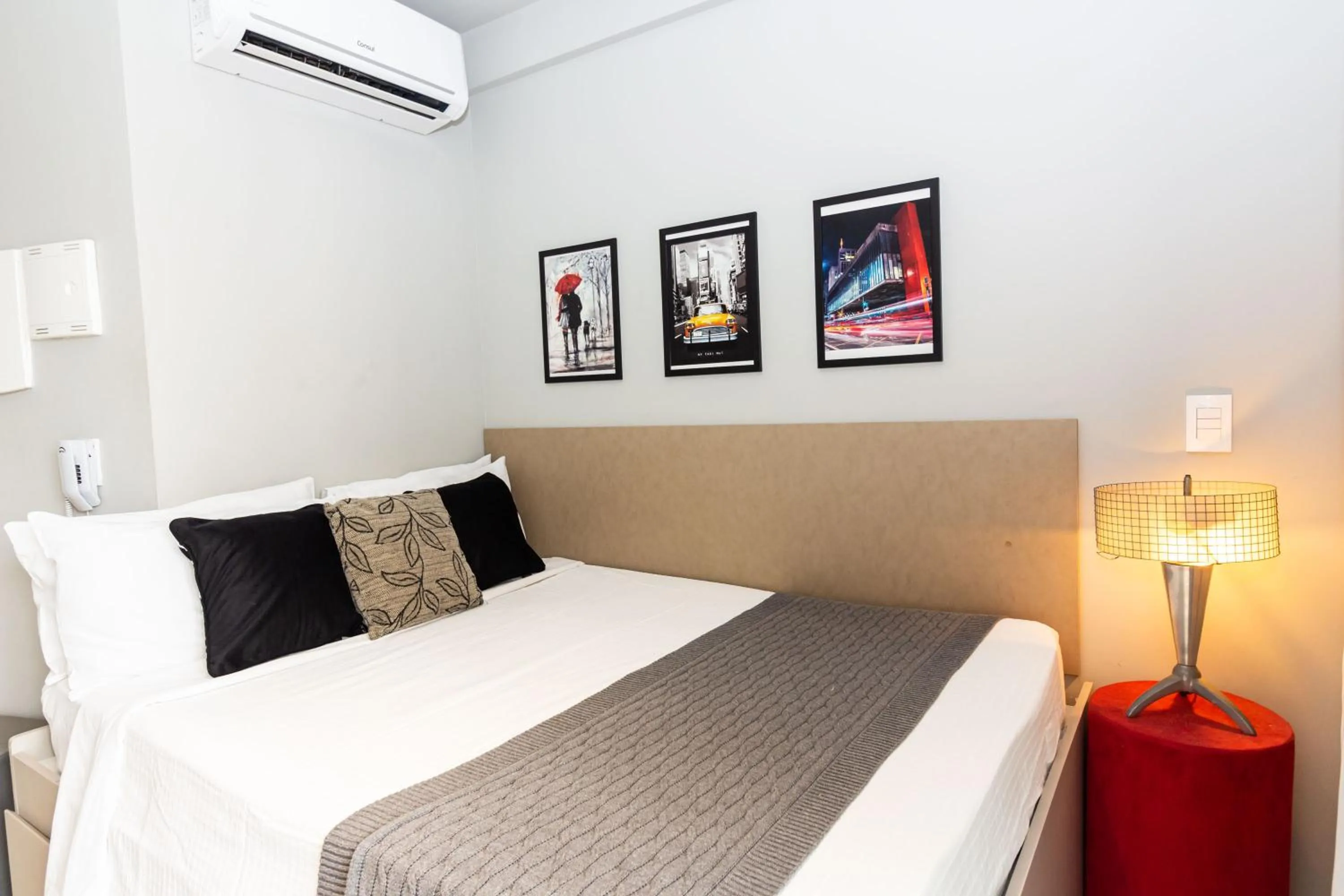 Bed in 360 Suítes Sé