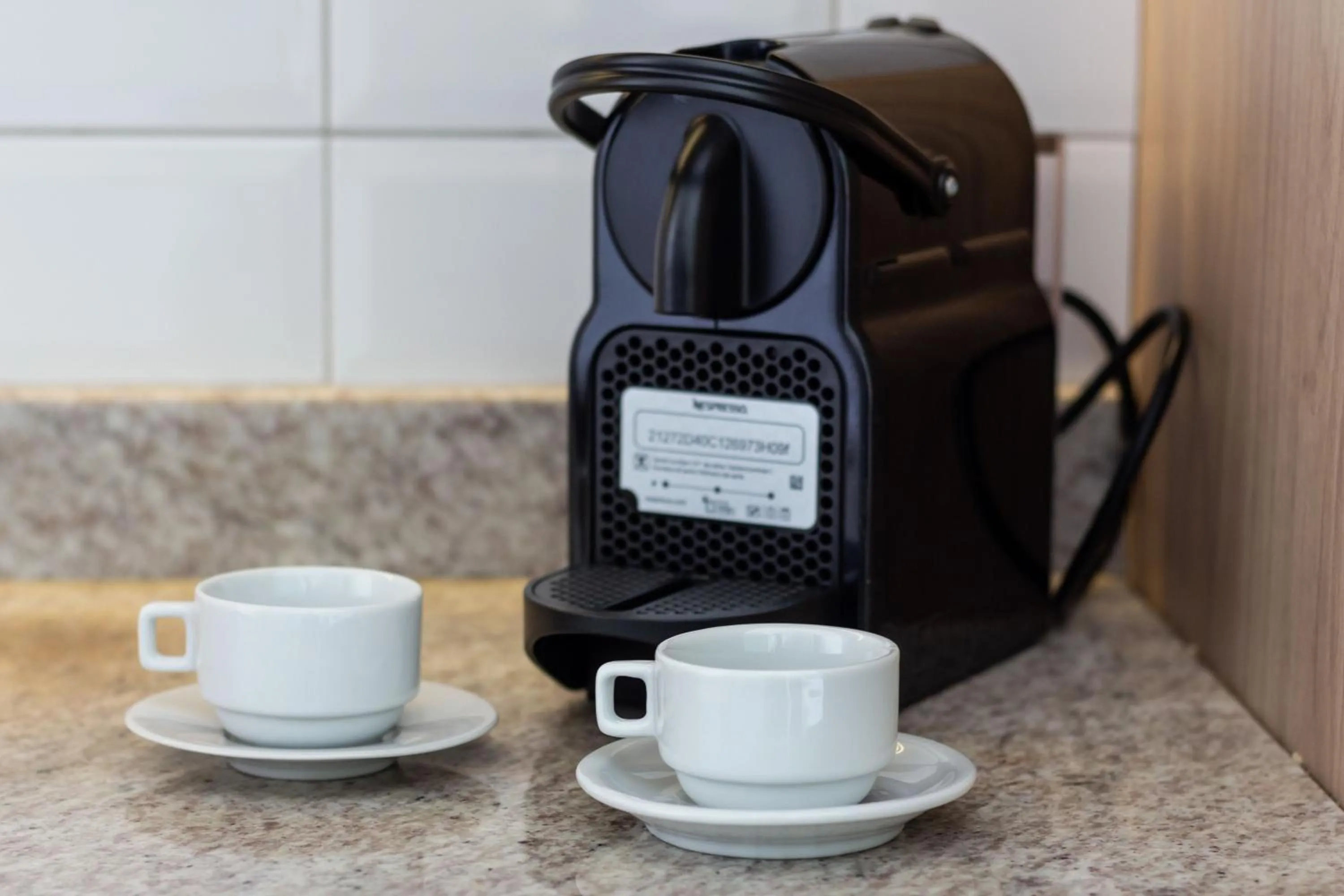 Coffee/tea facilities in 360 Suítes Sé