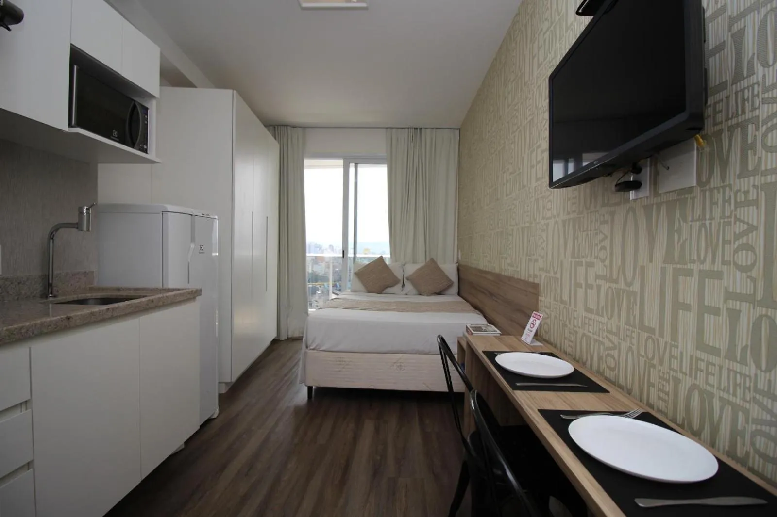 Bedroom, Bed in 360 Suítes Sé