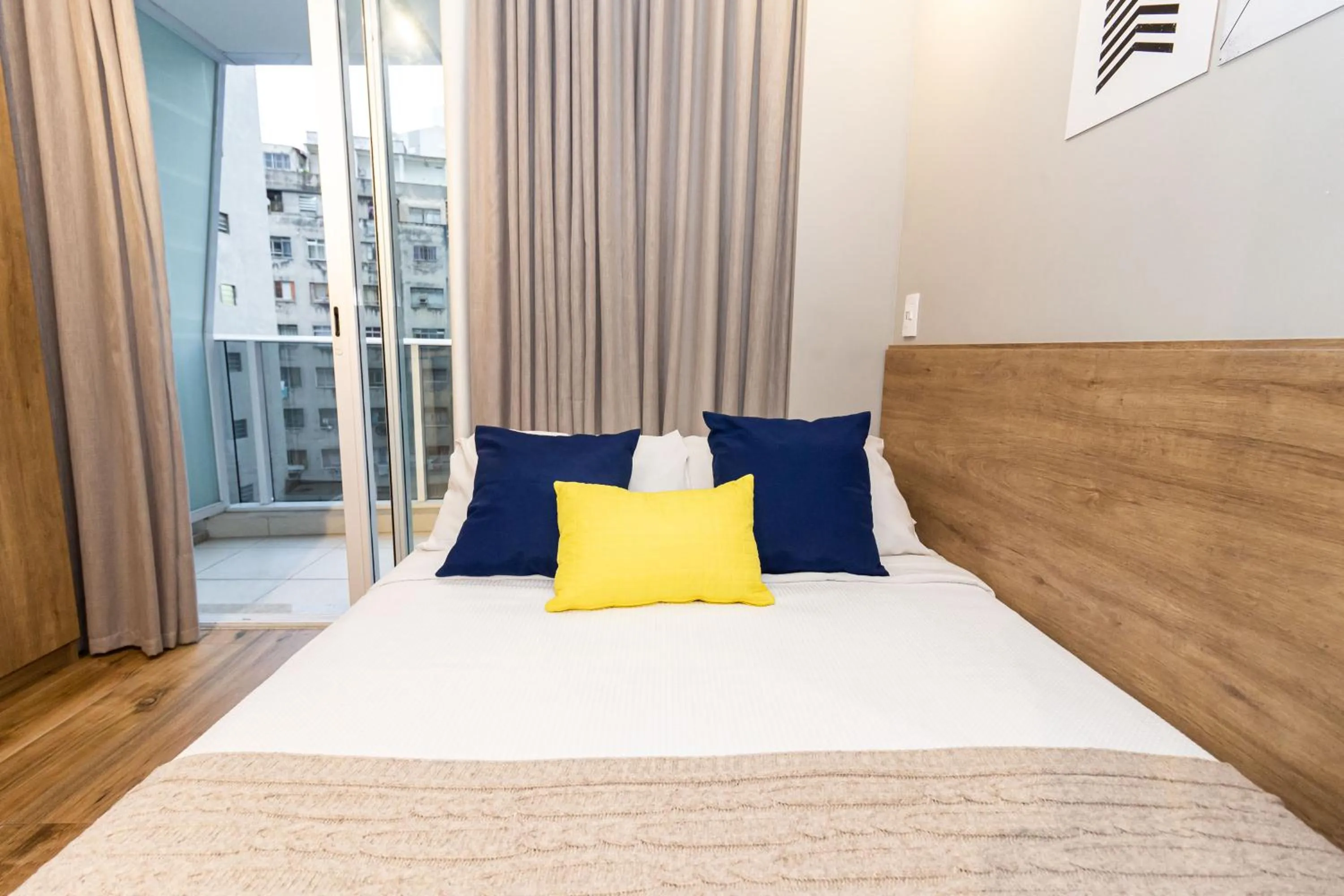 Bed in 360 Suítes Sé