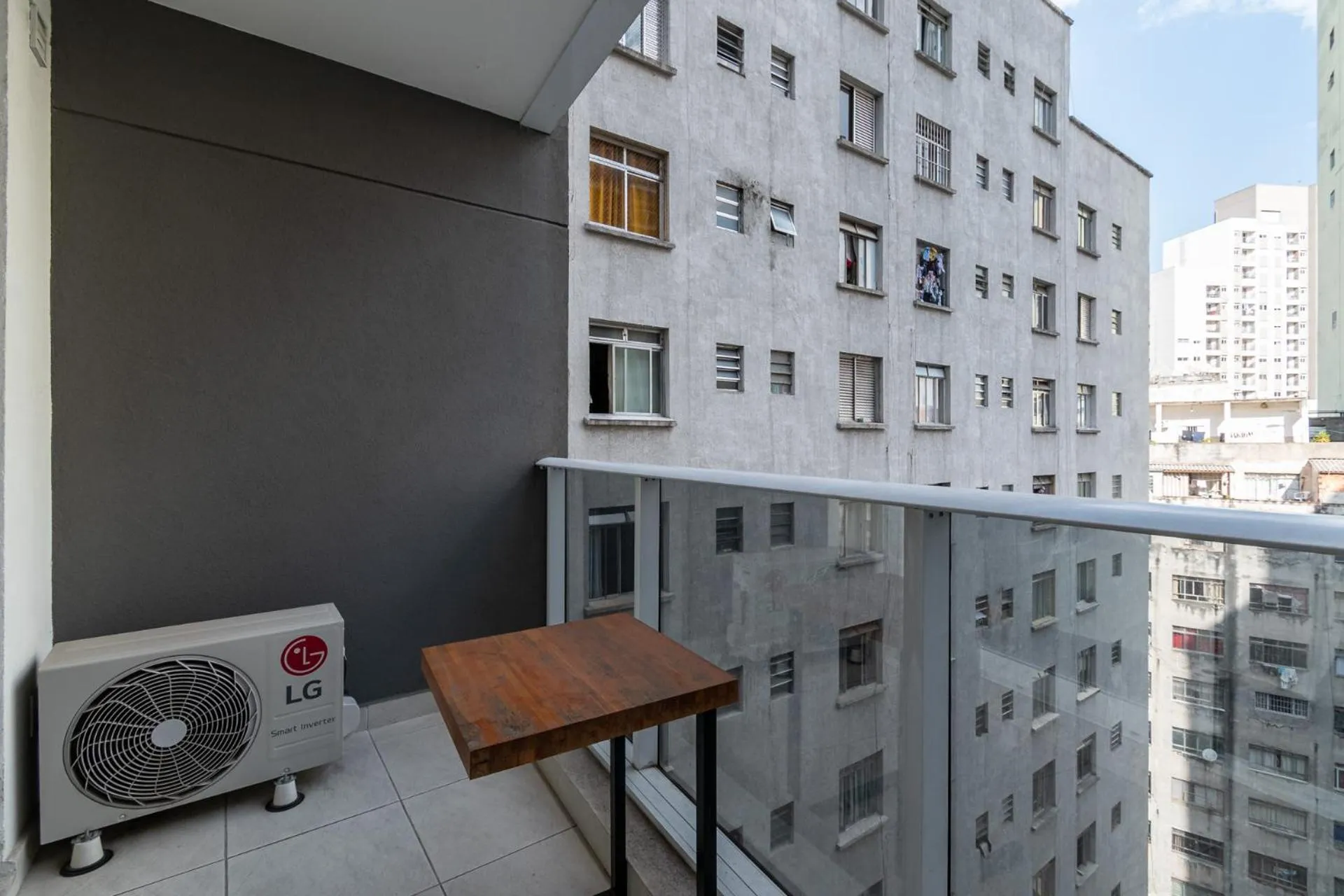 Balcony/Terrace in 360 Suítes Sé