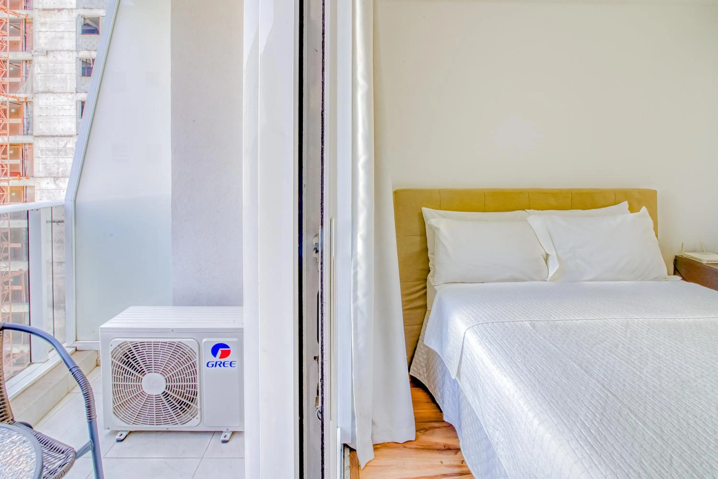 Bedroom, Bed in 360 Suítes Sé