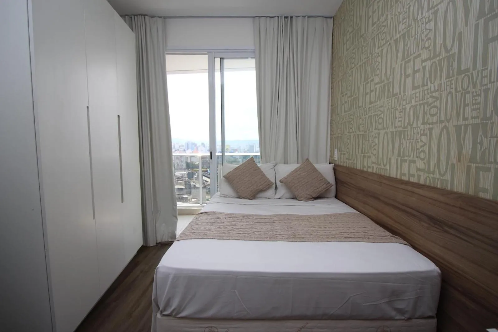 Bed in 360 Suítes Sé