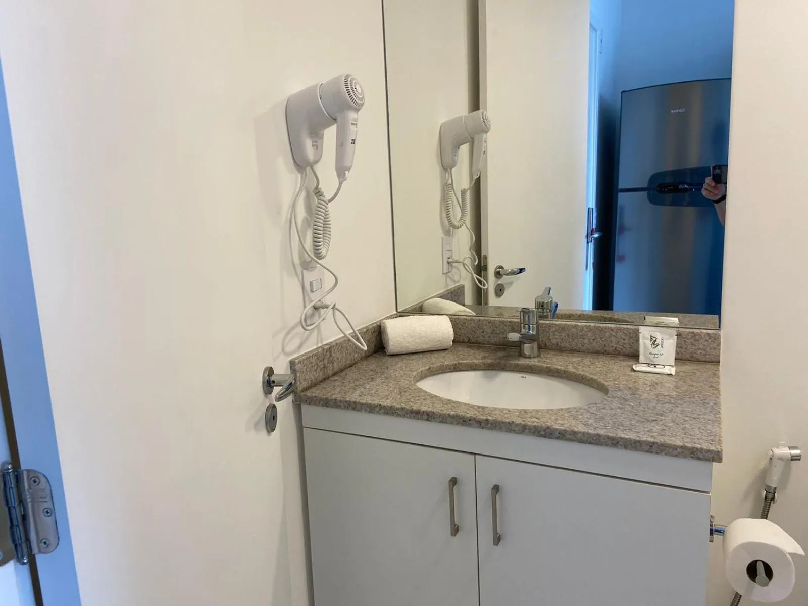 Bathroom in 360 Suítes Sé