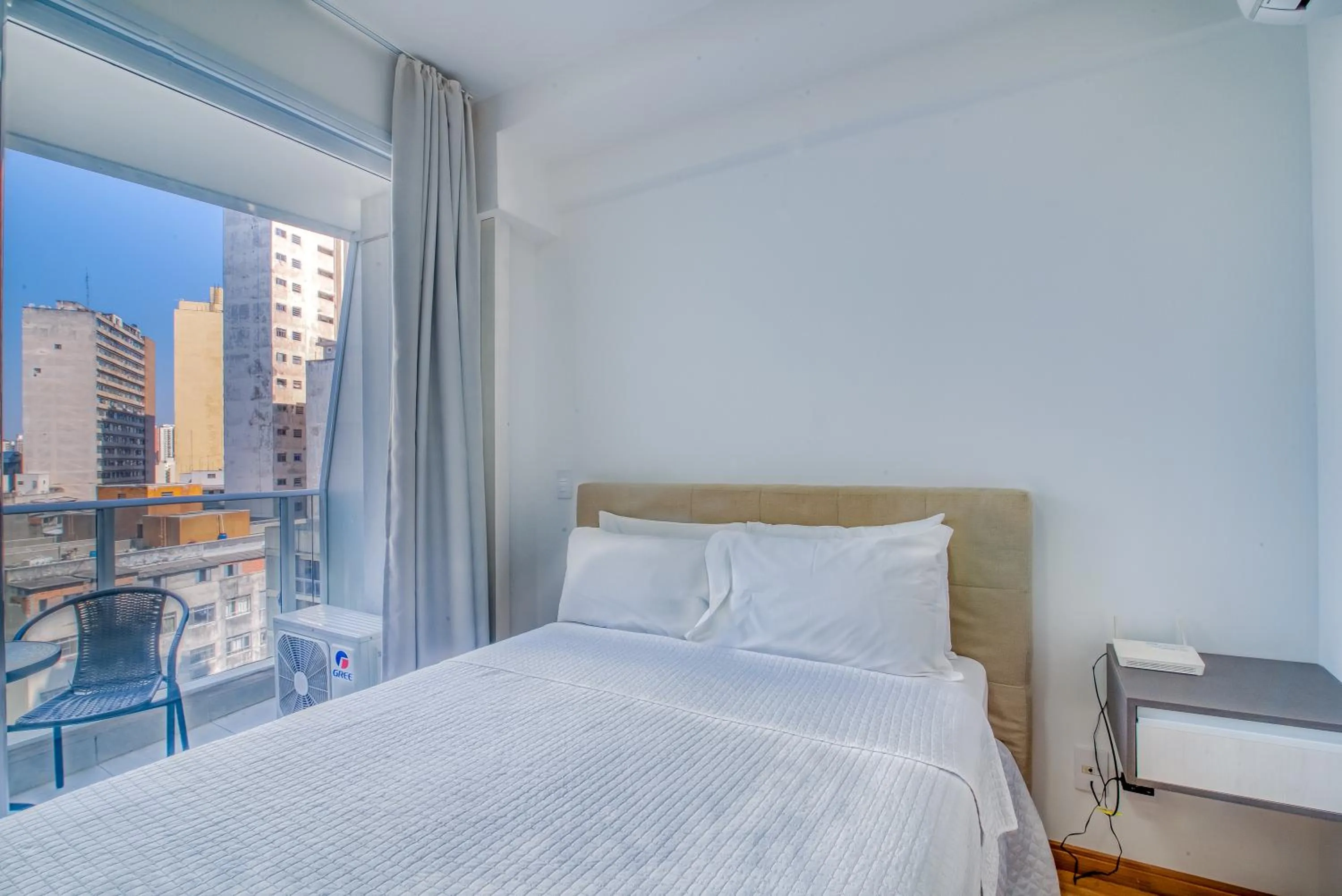 Bedroom, Bed in 360 Suítes Sé