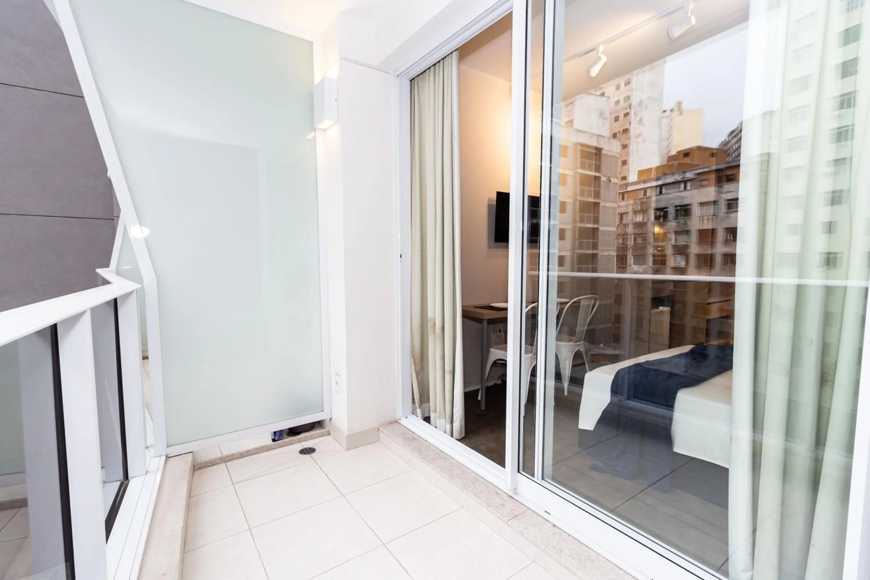 Balcony/Terrace in 360 Suítes Sé