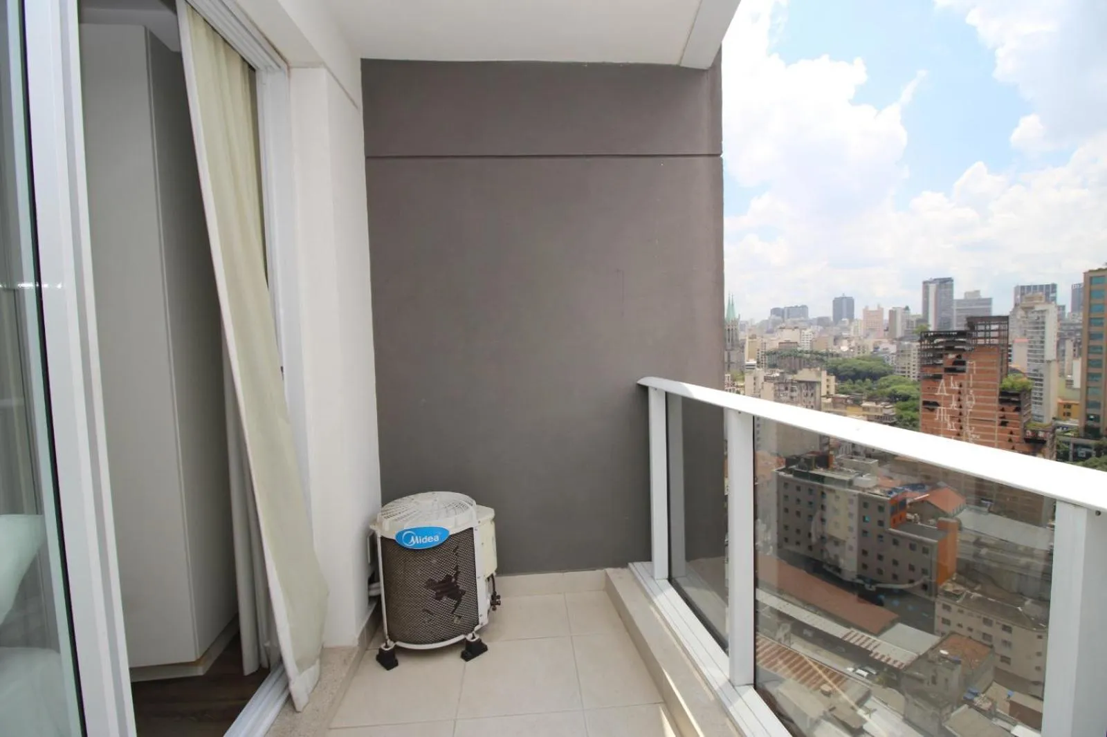 Balcony/Terrace in 360 Suítes Sé