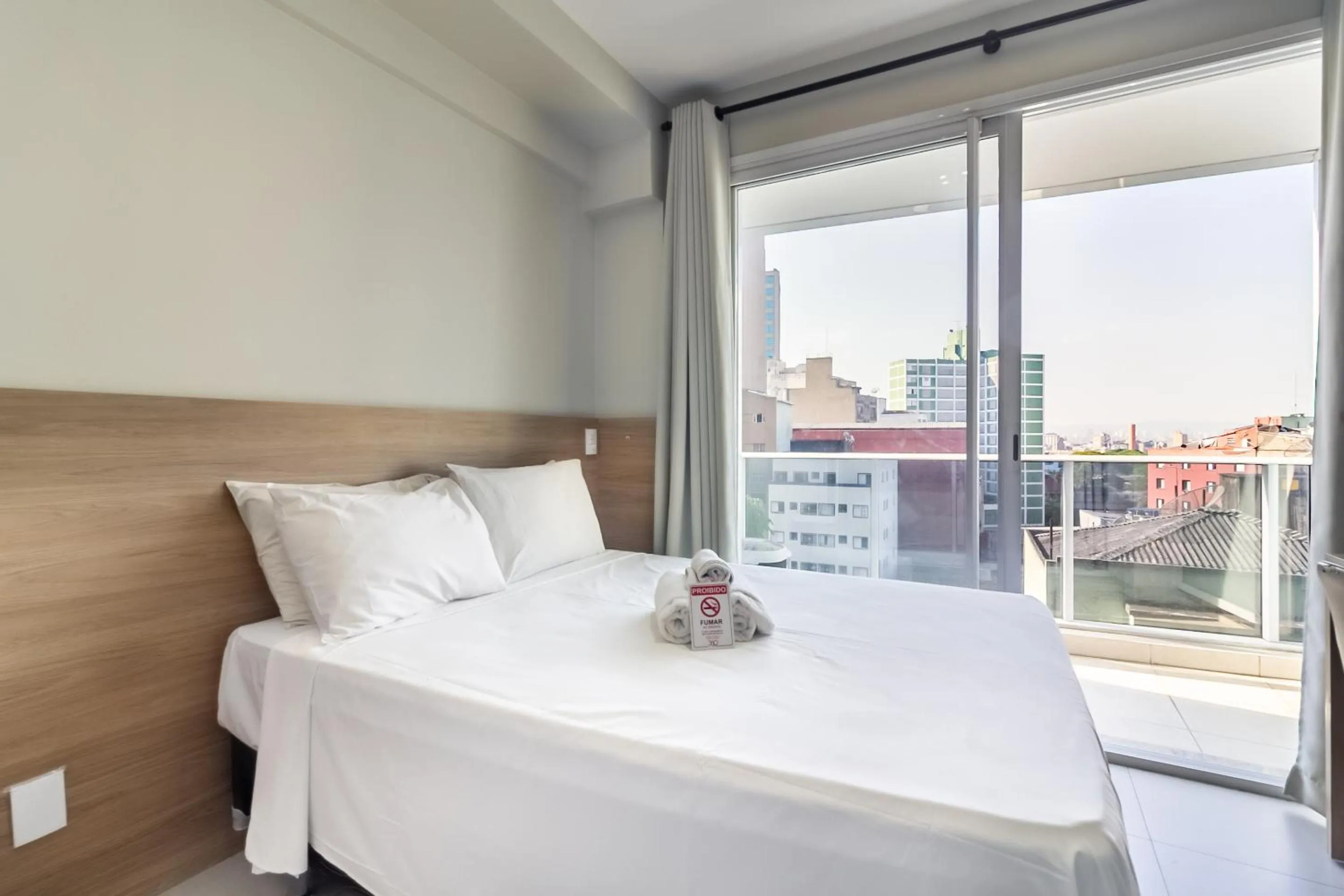 Bed in 360 Suítes Sé