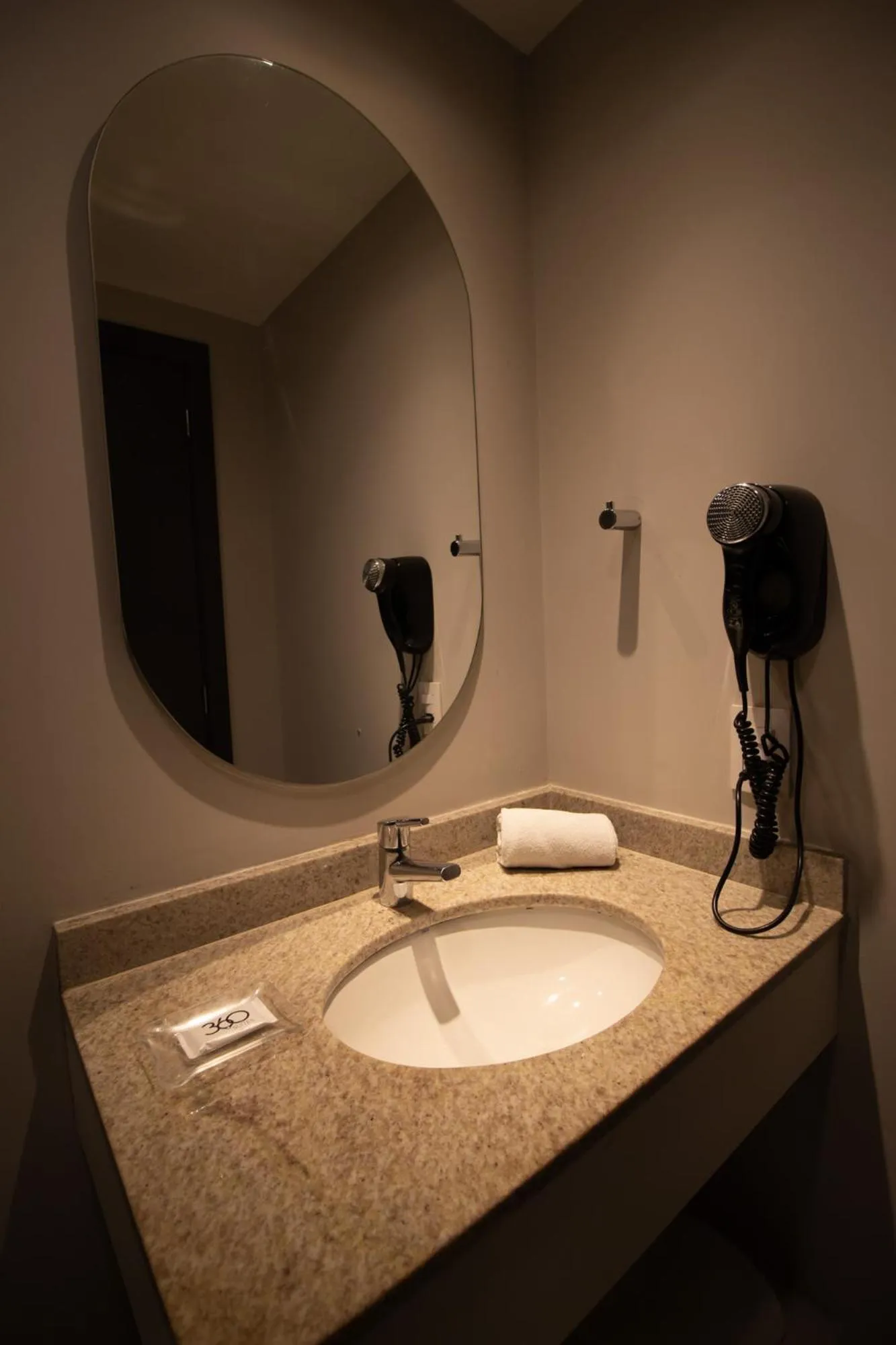 Bathroom in 360 Suítes Sé