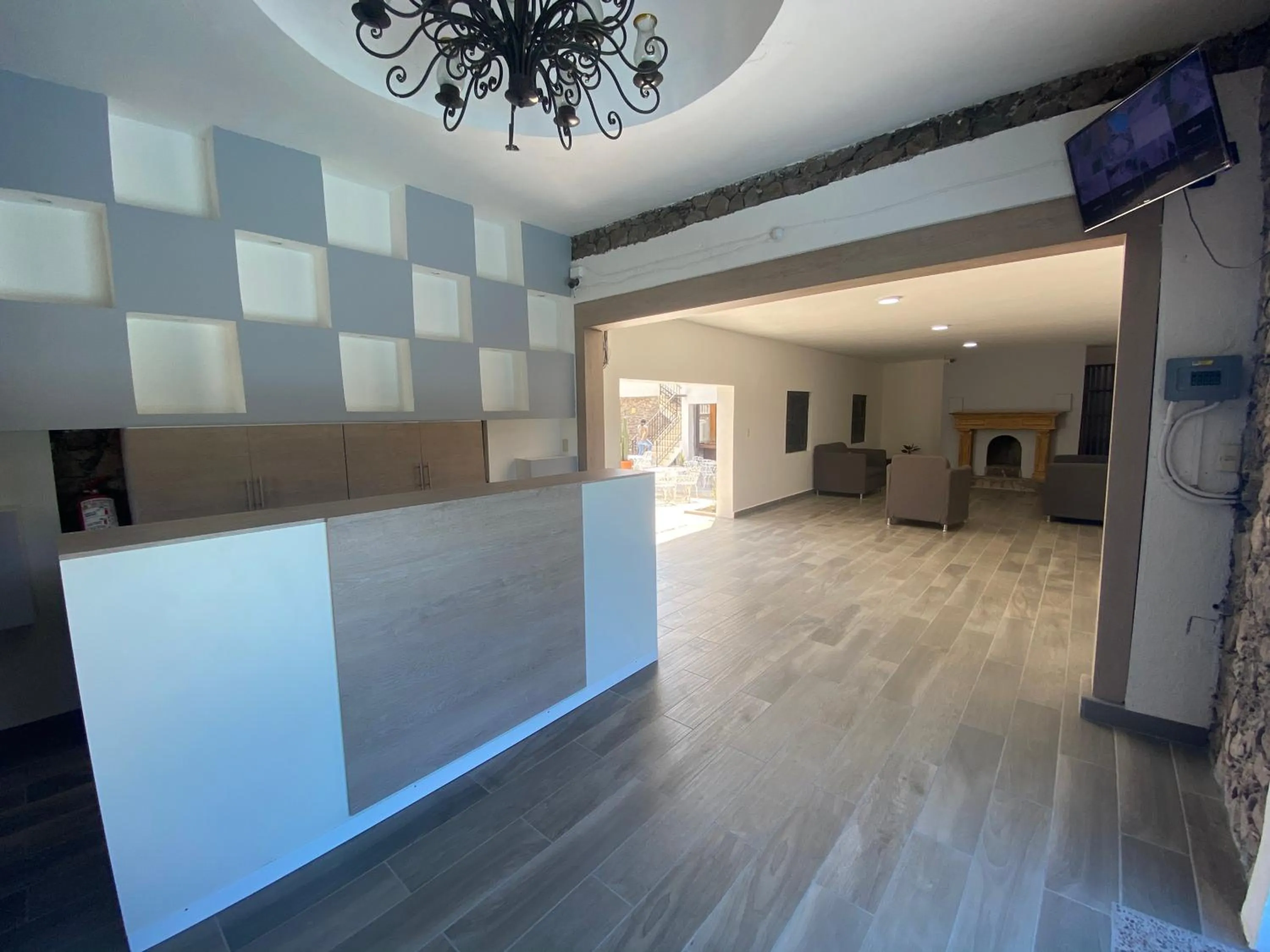 Lobby or reception in Hotel Villas De San Miguel Media Luna