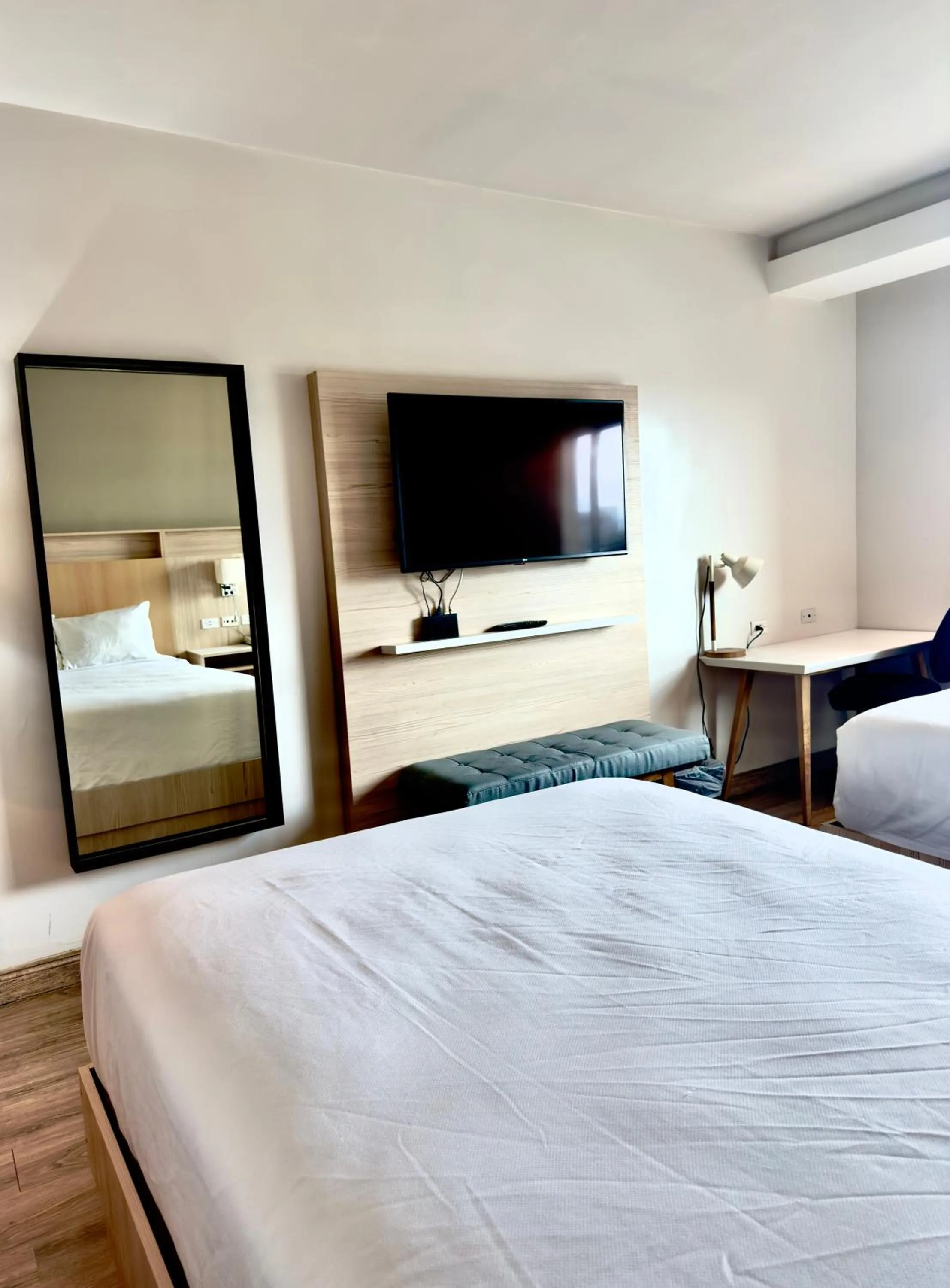 View (from property/room), Bed in Radisson Colon 2,000 Hotel & Casino