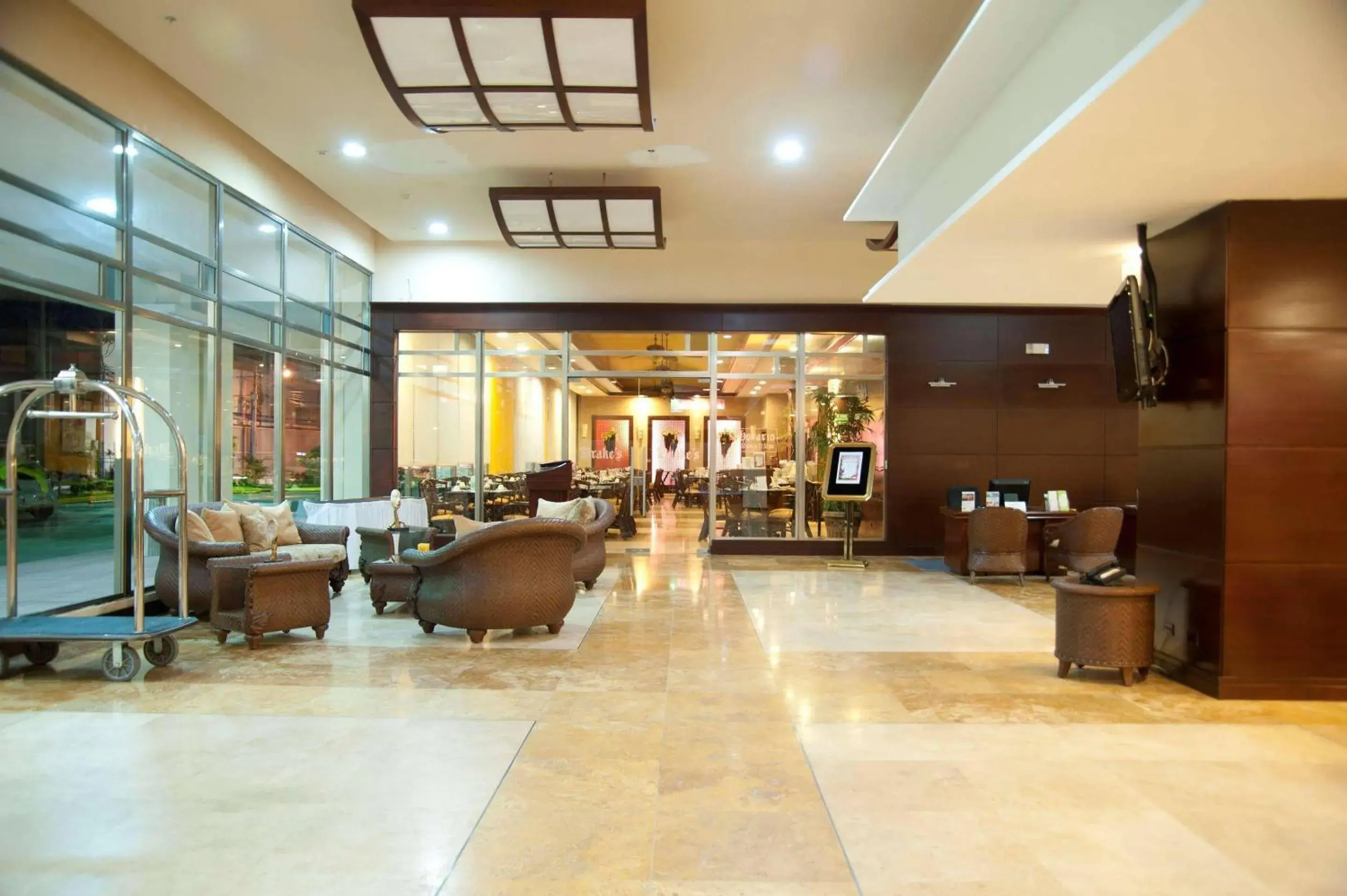 Lobby or reception in Radisson Colon 2,000 Hotel & Casino Lobby or reception in Radisson Colon 2,000 Hotel & Casino