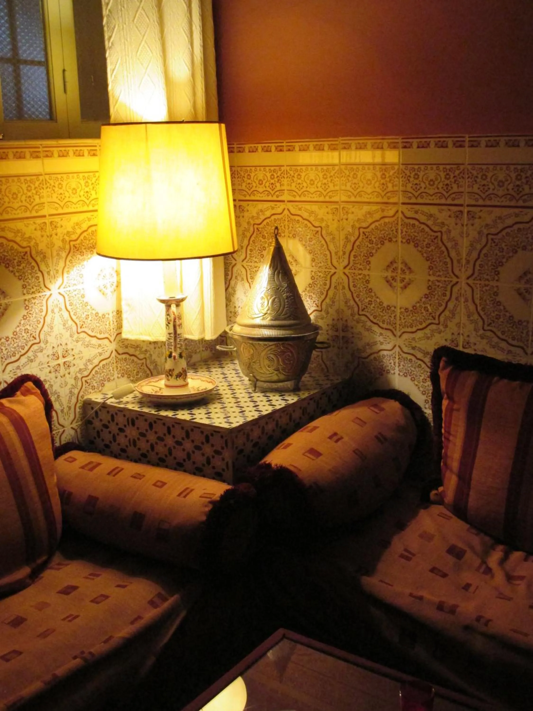 Decorative detail in Dar Omar Khayam