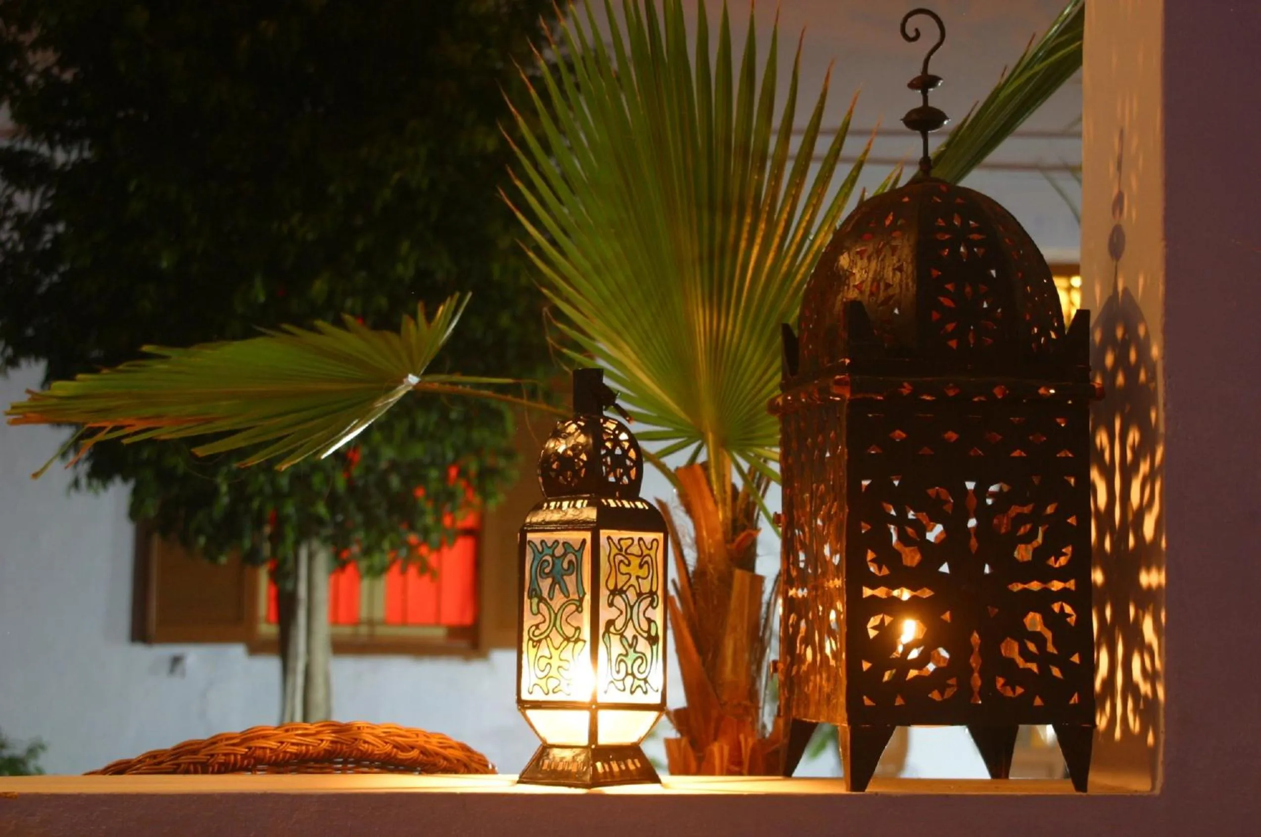 Decorative detail in Dar Omar Khayam