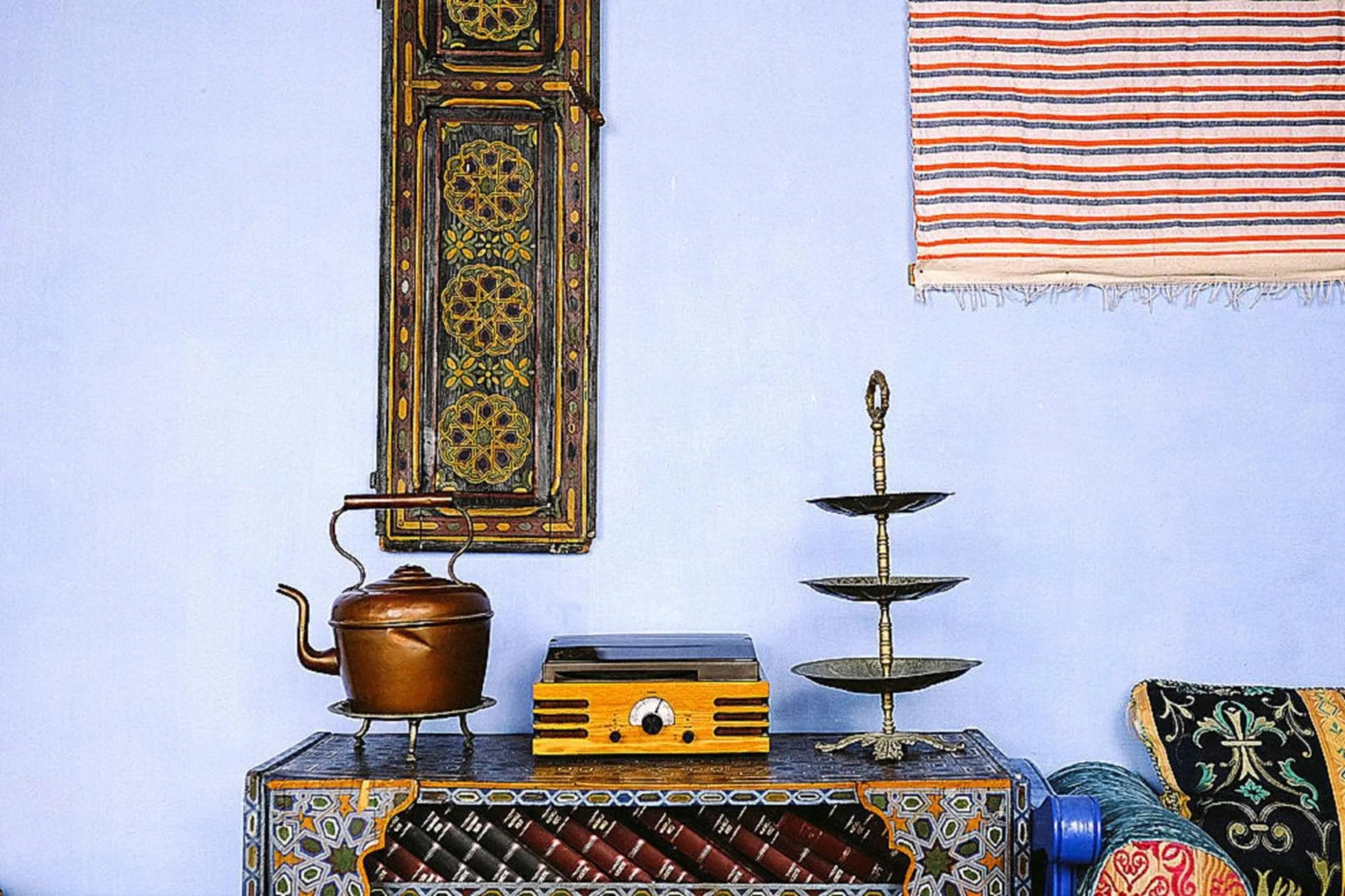 Decorative detail in Dar Omar Khayam