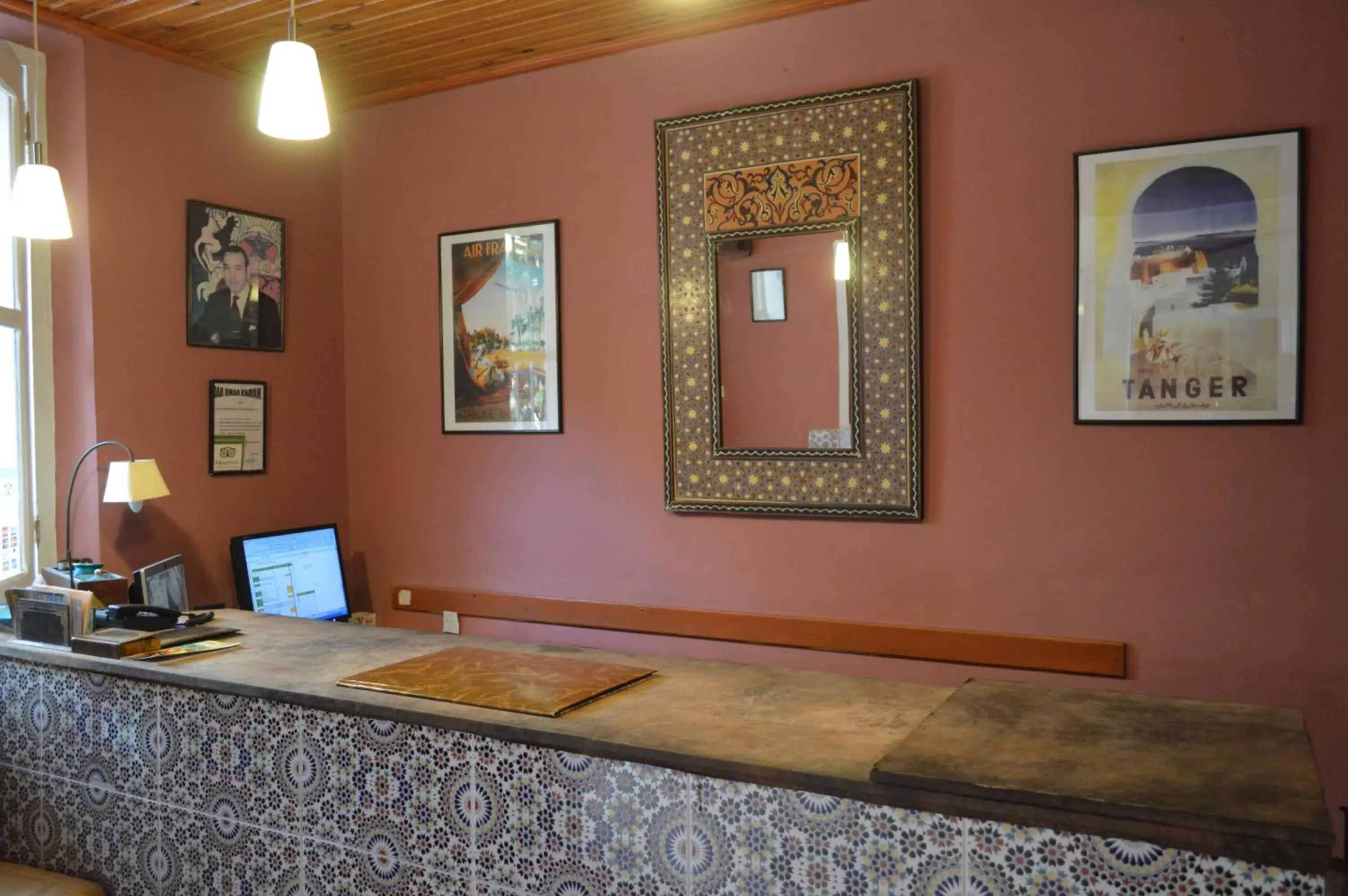 Lobby or reception in Dar Omar Khayam Lobby or reception in Dar Omar Khayam