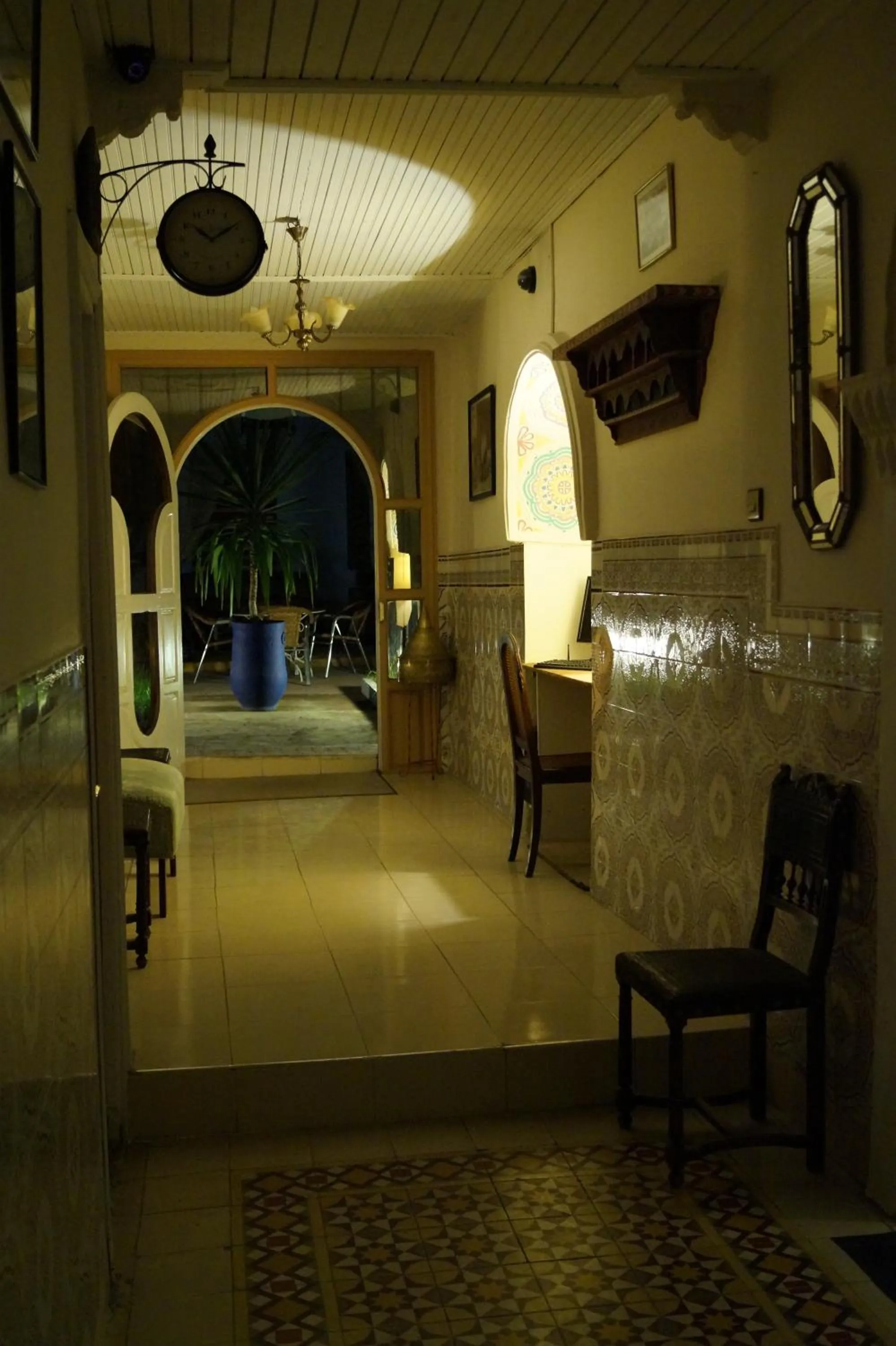 Lobby or reception in Dar Omar Khayam