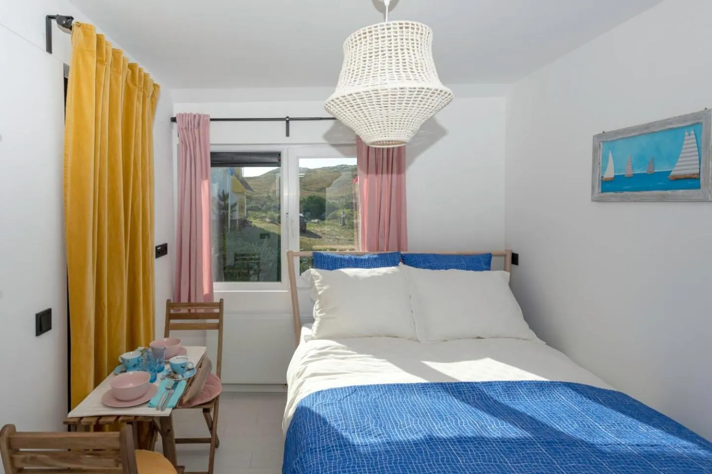 Photo of the whole room, Bed in B&B Duinblick