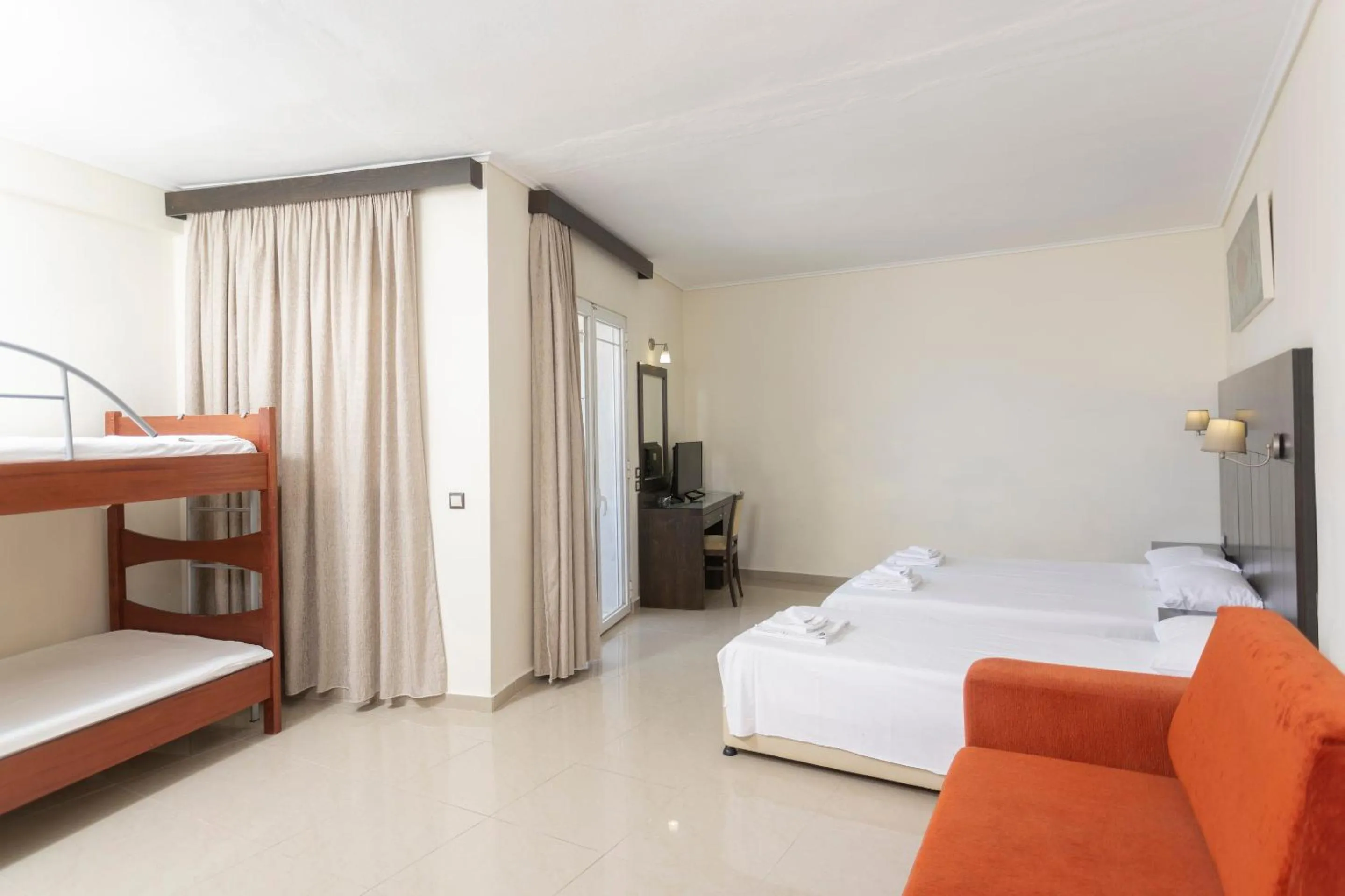 Bed in Hanioti GrandOtel