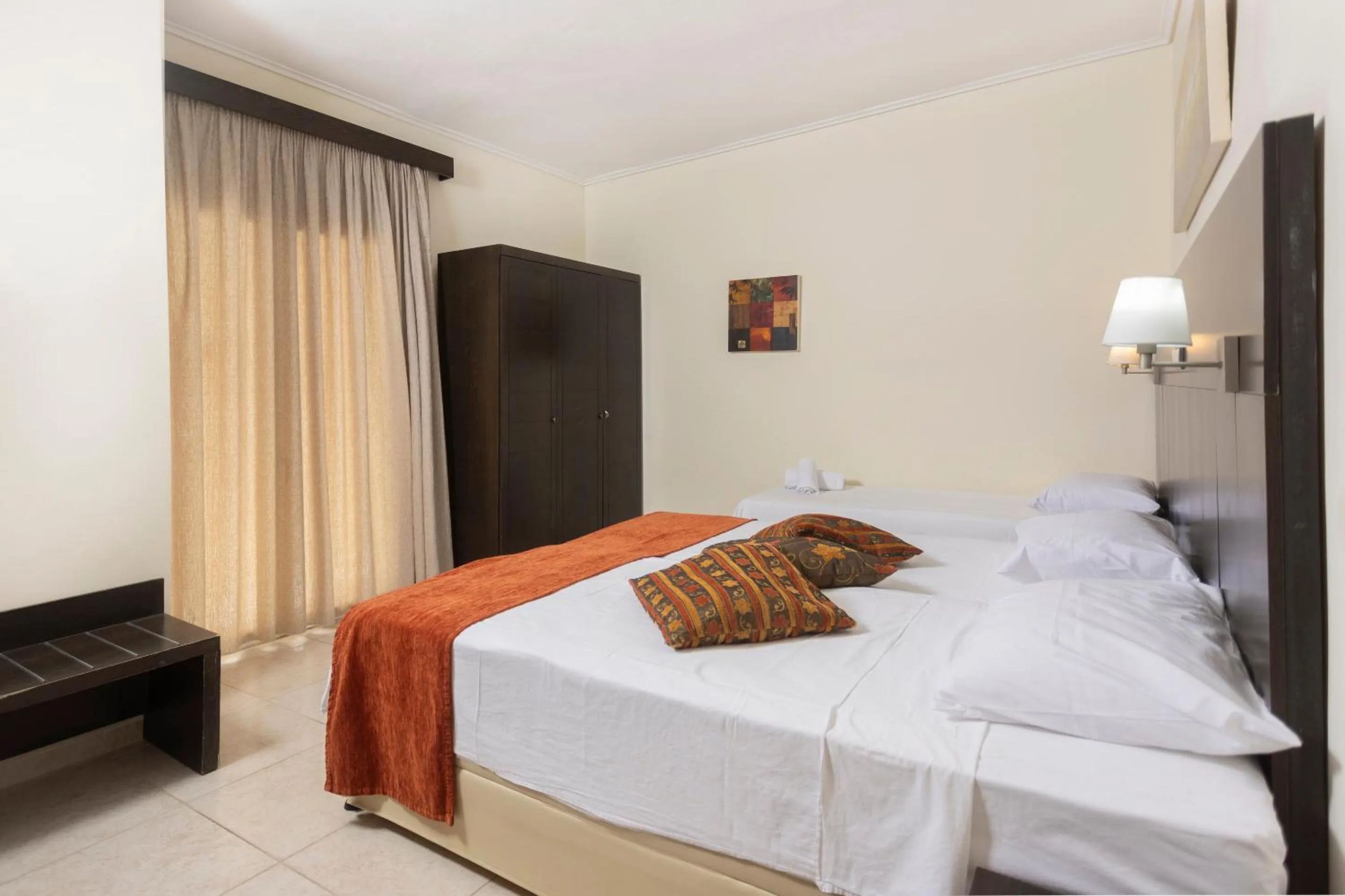 Bed in Hanioti GrandOtel