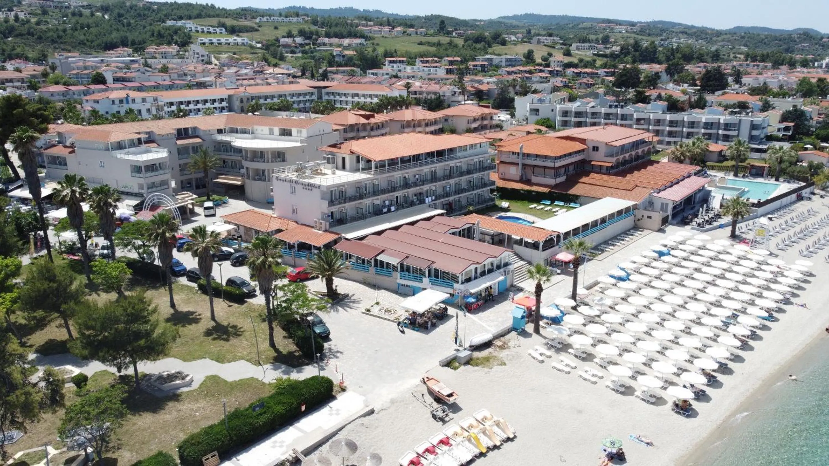 Property building in Hanioti GrandOtel