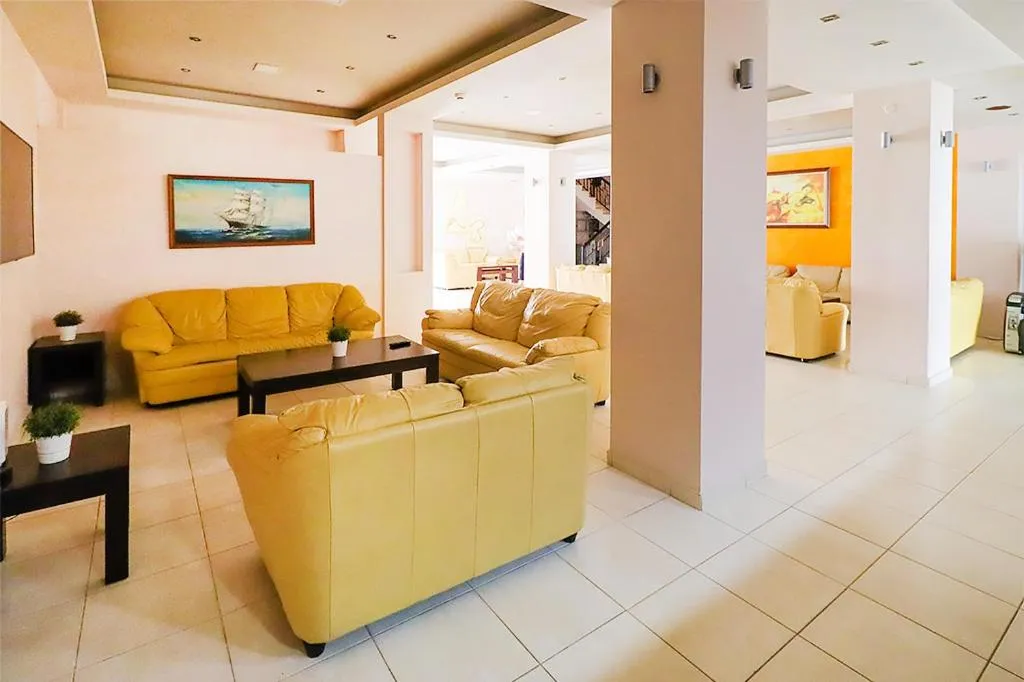 Seating area in Hanioti GrandOtel