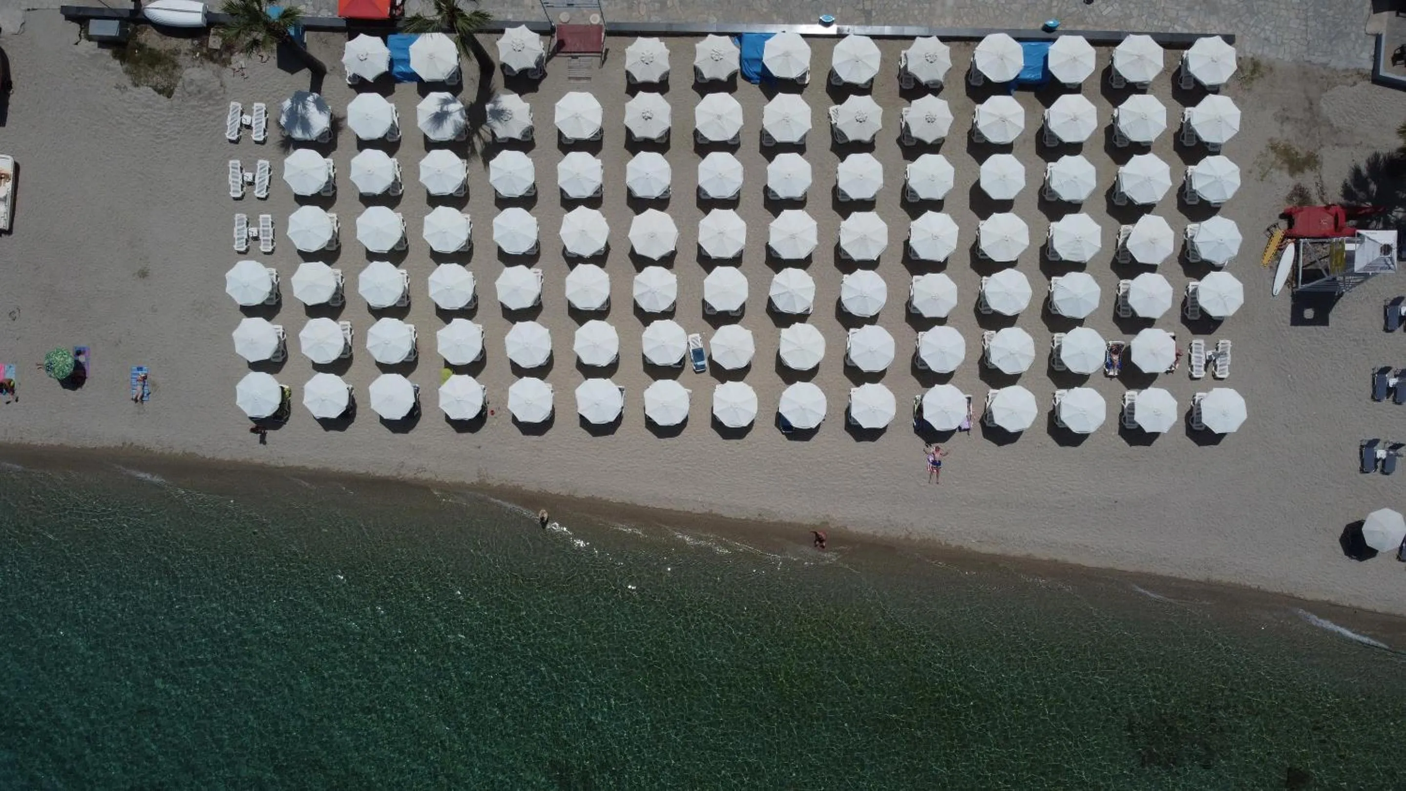 Beach in Hanioti GrandOtel