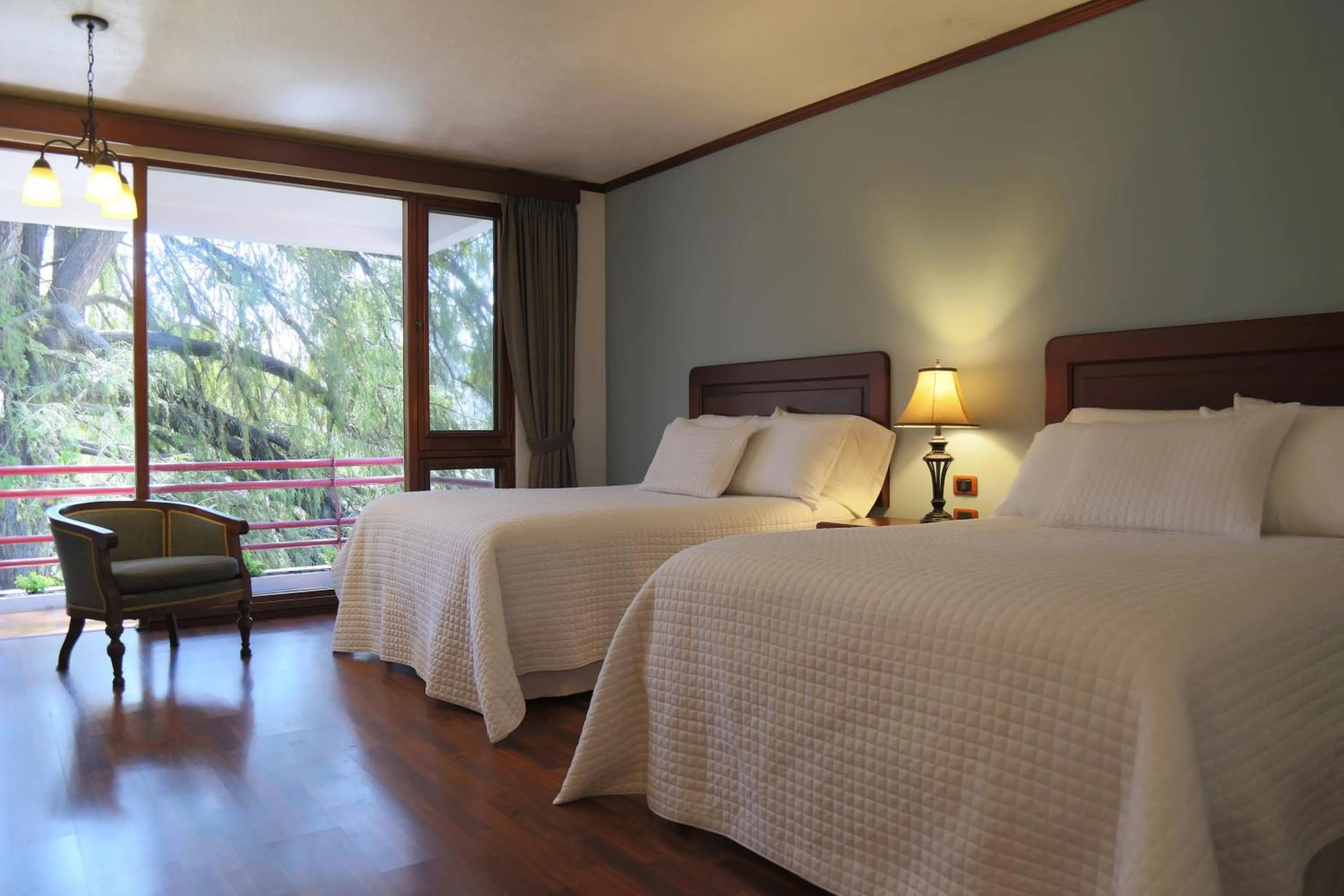Bed in Hotel Residencia del Sol