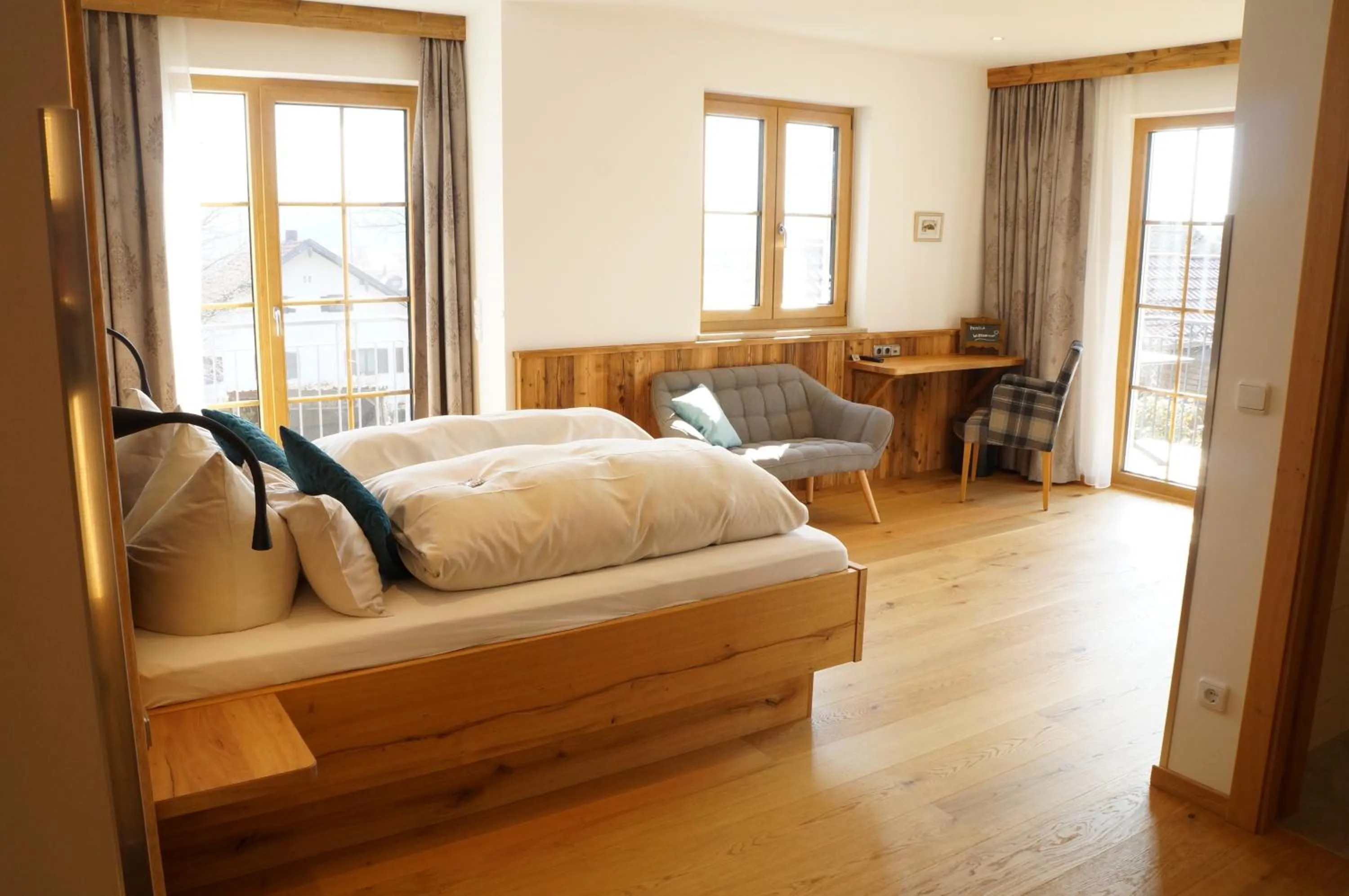 Bed in Der Obere Wirt zum Queri