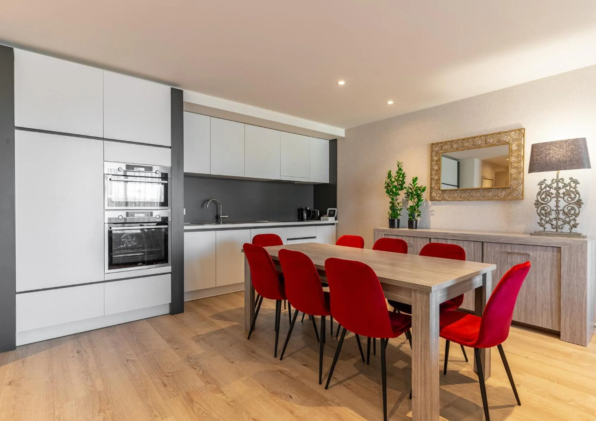 Kitchen or kitchenette in Acropolis - Luxury Appartments I Hotelservice and parking