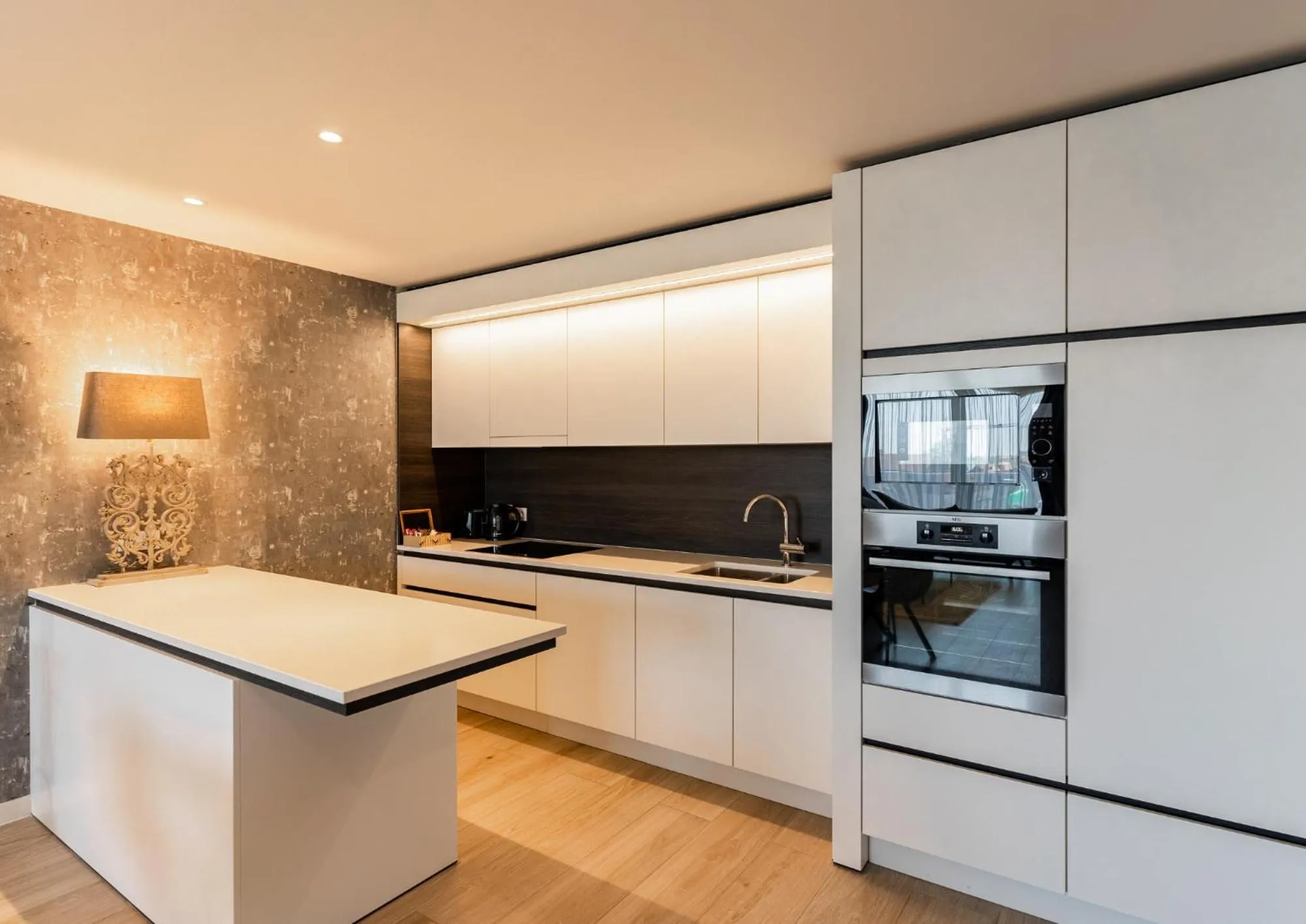 Kitchen or kitchenette in Acropolis - Luxury Appartments I Hotelservice and parking