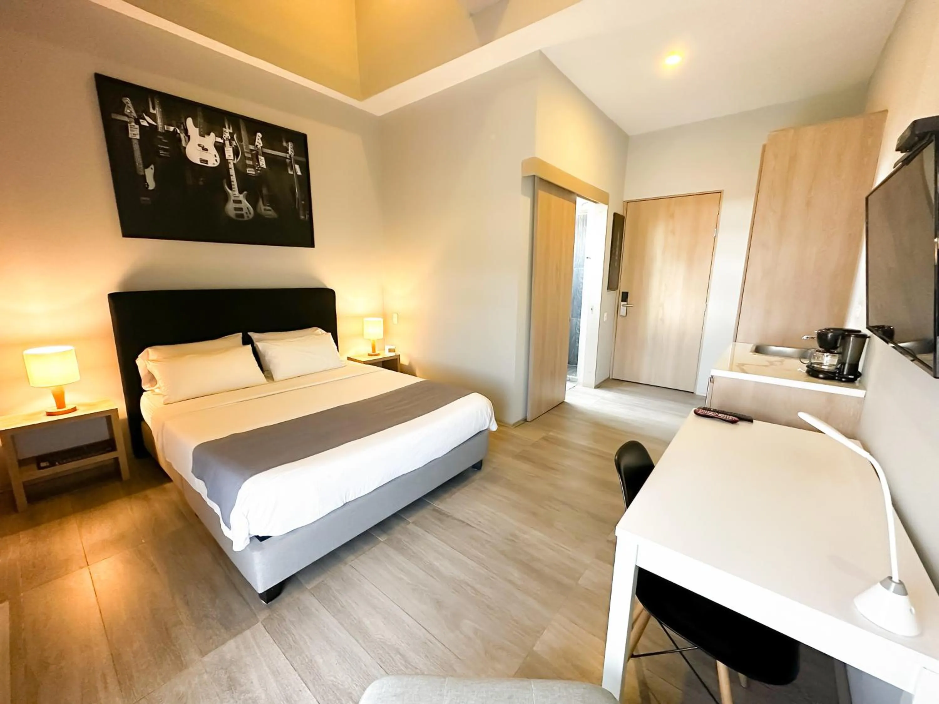 Bed in Hotel Arena Suites Movistar Arena