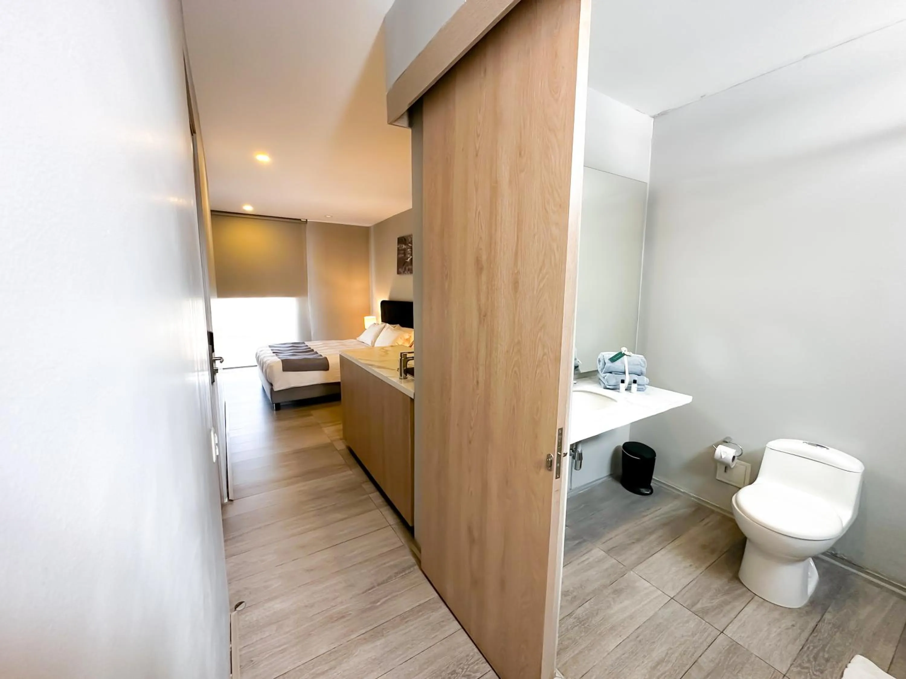 Bathroom in Hotel Arena Suites Movistar Arena