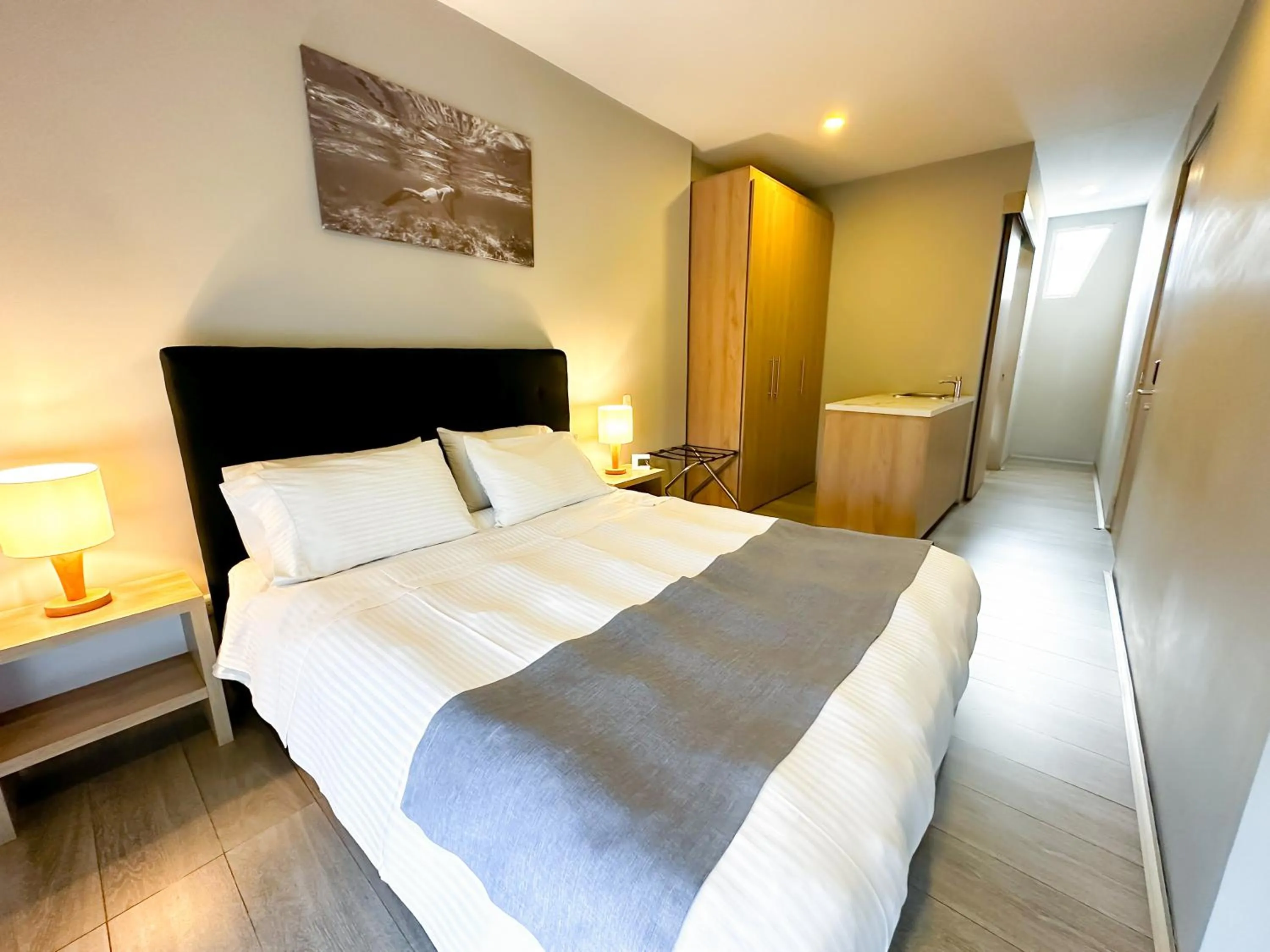 Bed in Hotel Arena Suites Movistar Arena