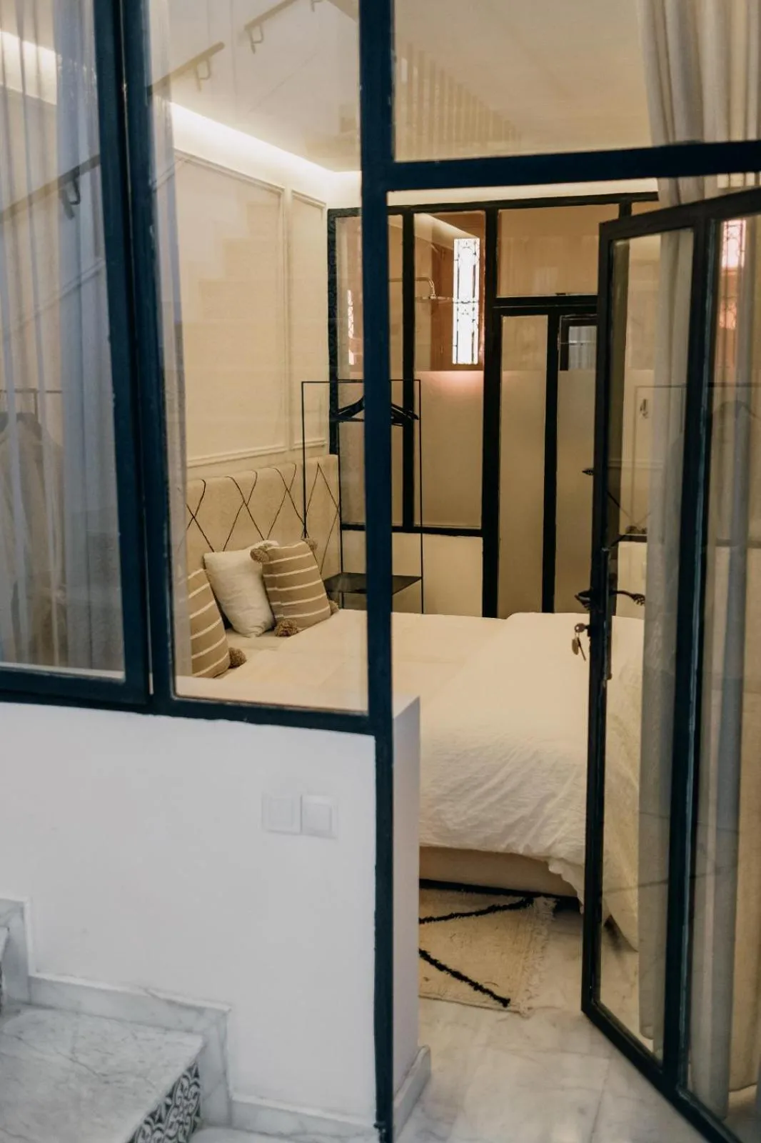 Photo of the whole room, Bed in Riad Aïcha Kitchen