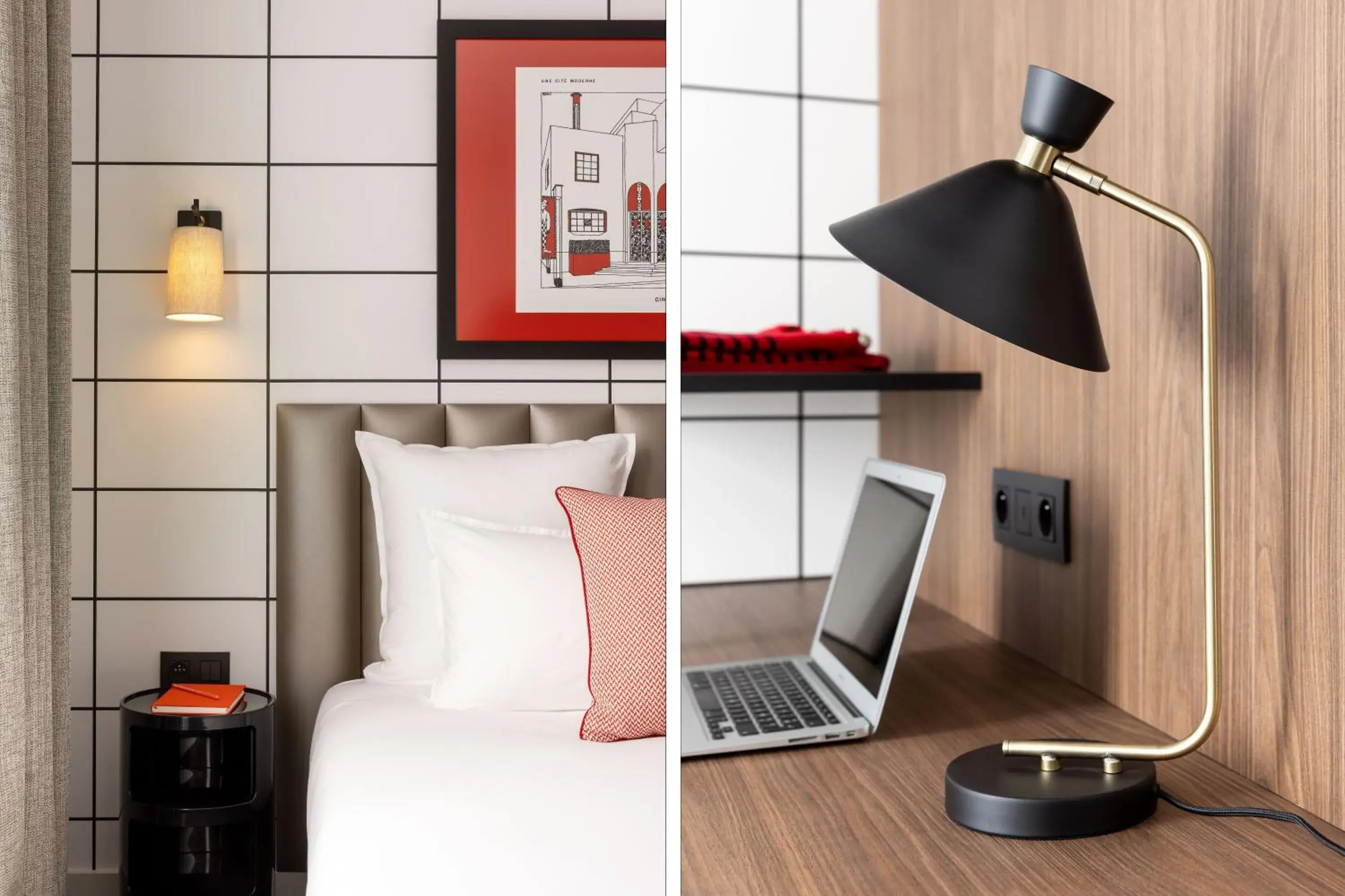 Medium Double or Twin Room in Hôtel Moderniste Medium Double or Twin Room in Hôtel Moderniste
