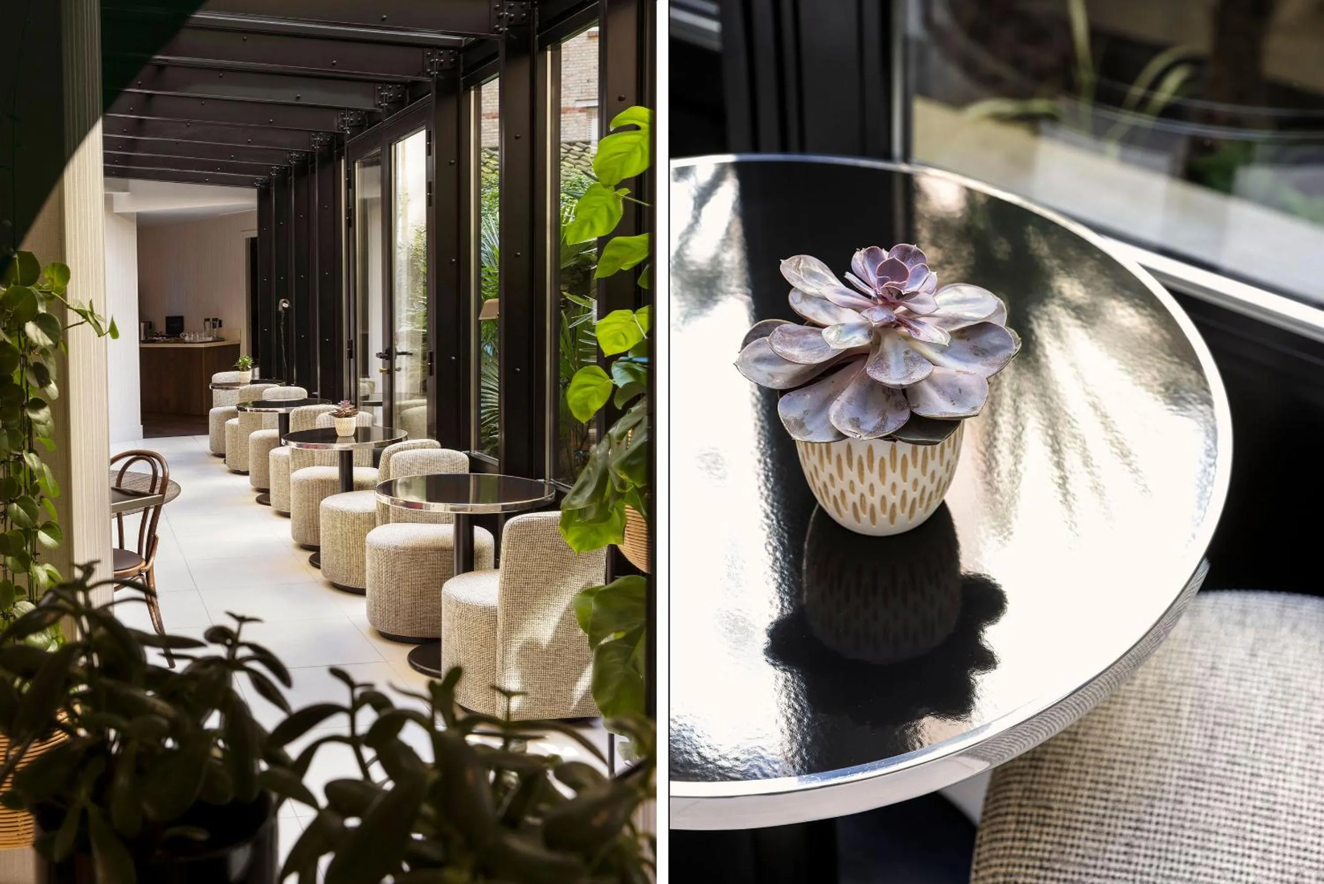 Living room in Lutece Hotel