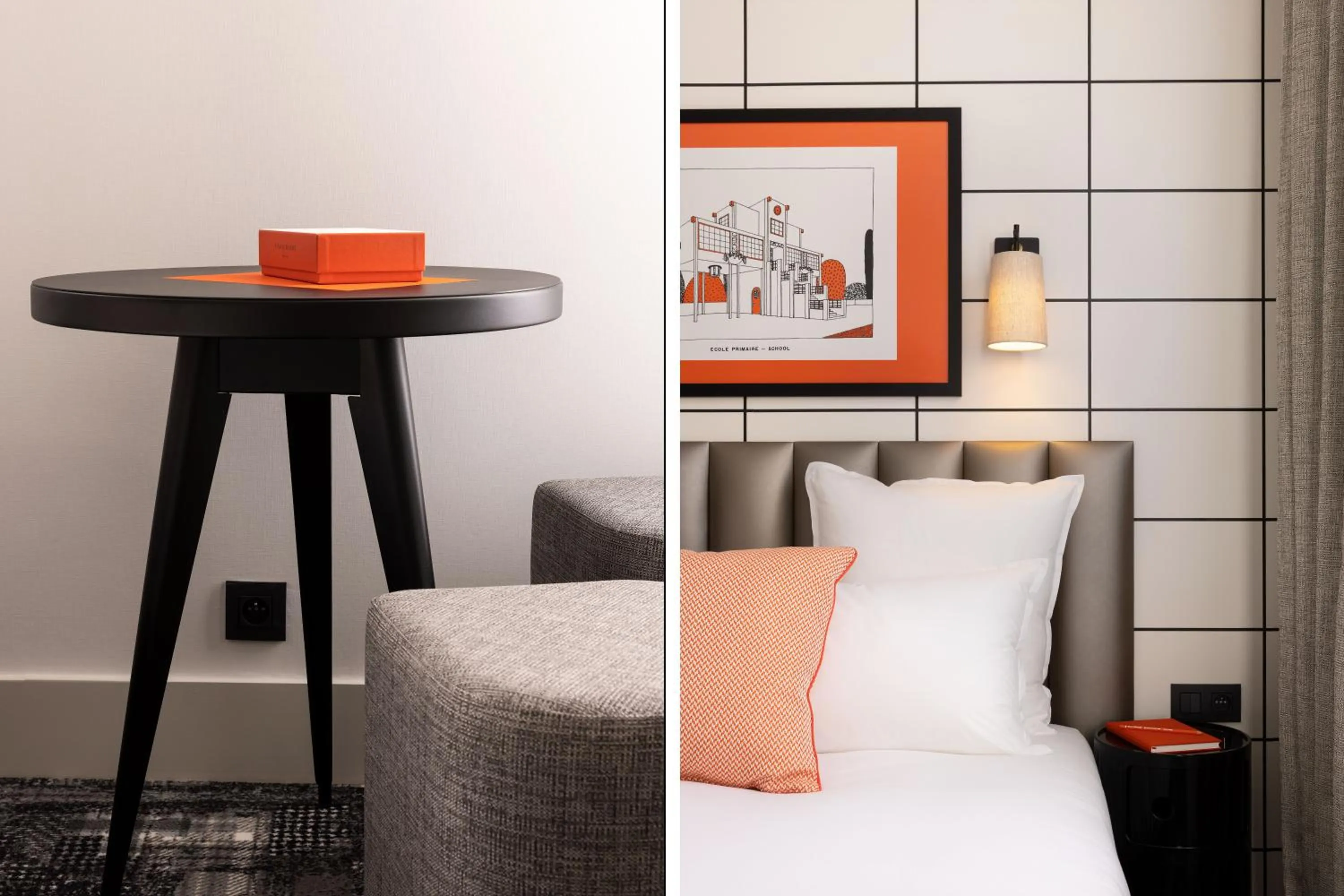 Bedroom, Bed in Lutece Hotel