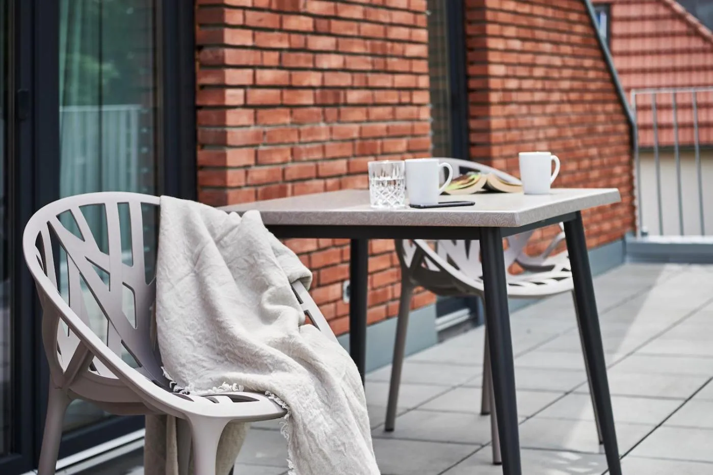 Balcony/Terrace in Boardinghome Oldenburg