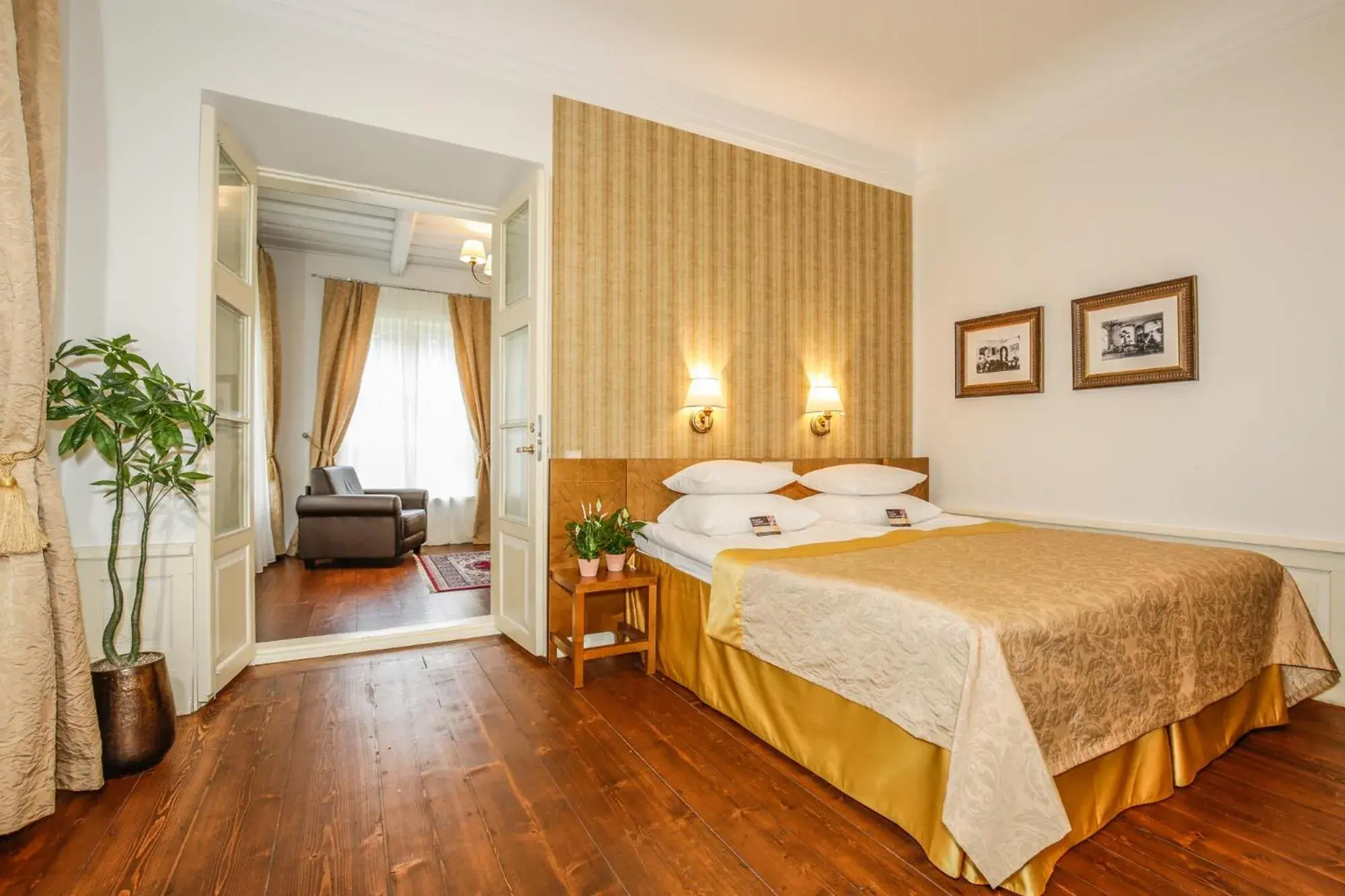 Bedroom, Bed in Vihula Manor Country Club & Spa Bedroom, Bed in Vihula Manor Country Club & Spa