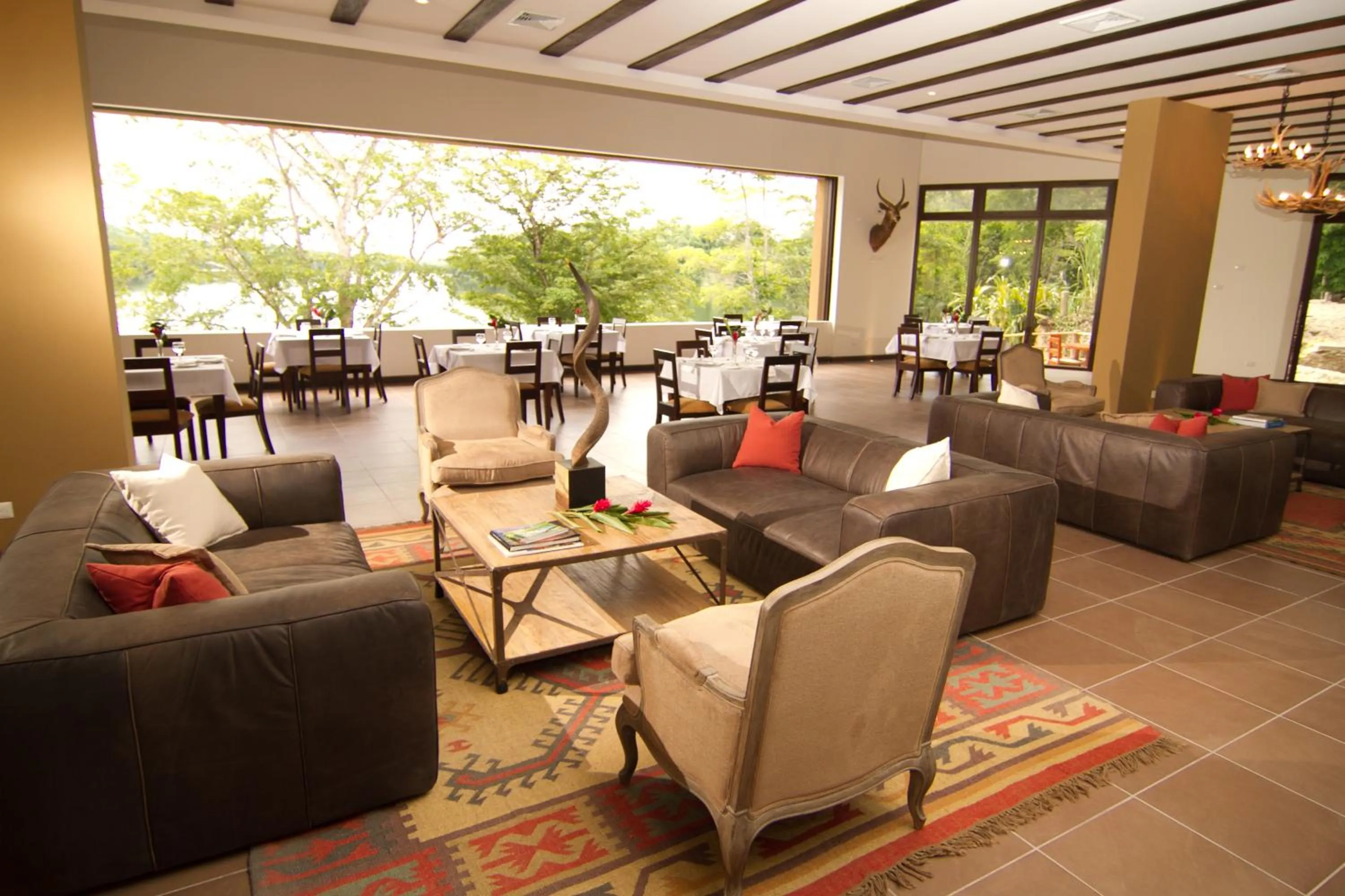 Lounge or bar in Las Lagunas Boutique Hotel