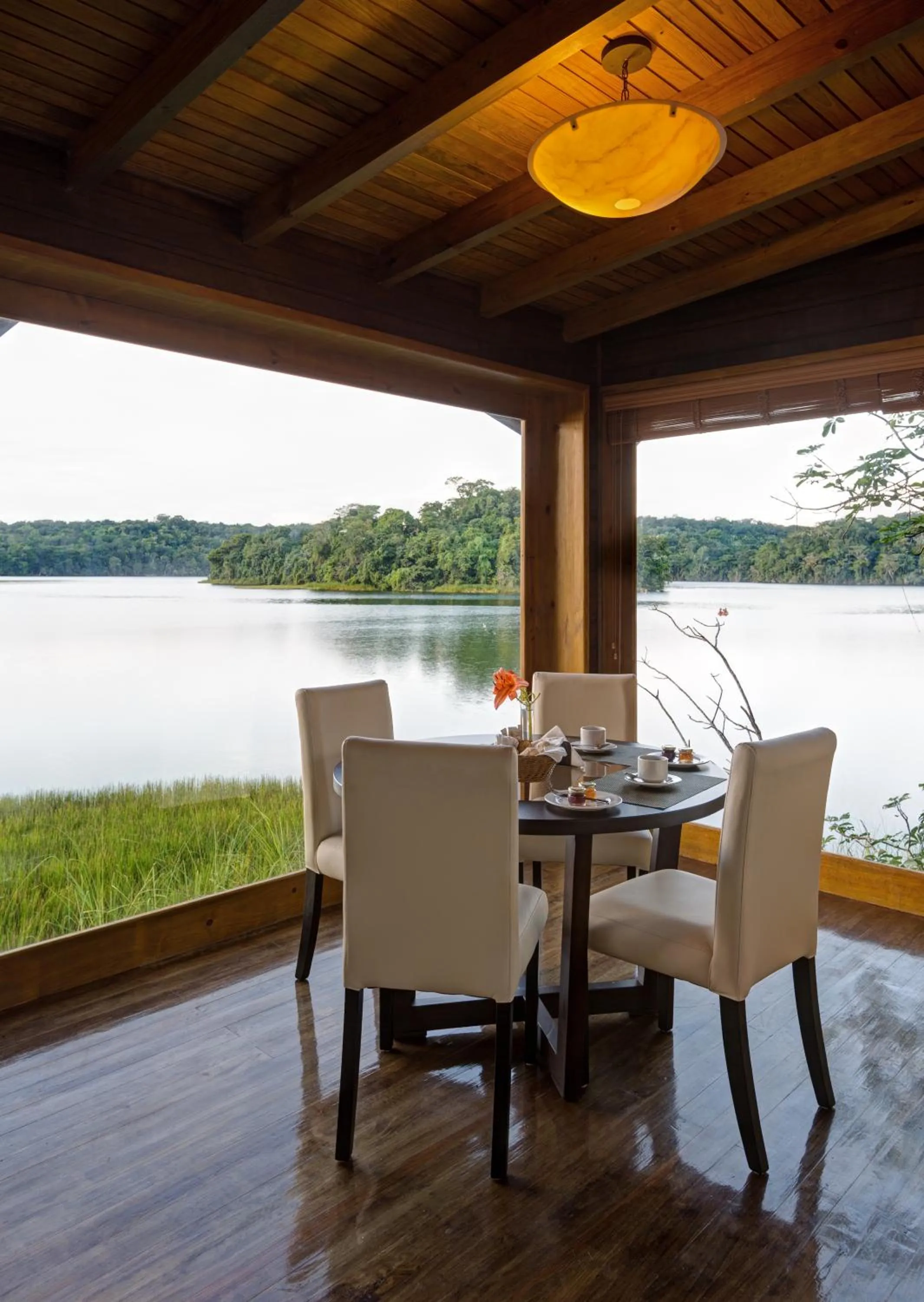 Lake view in Las Lagunas Boutique Hotel