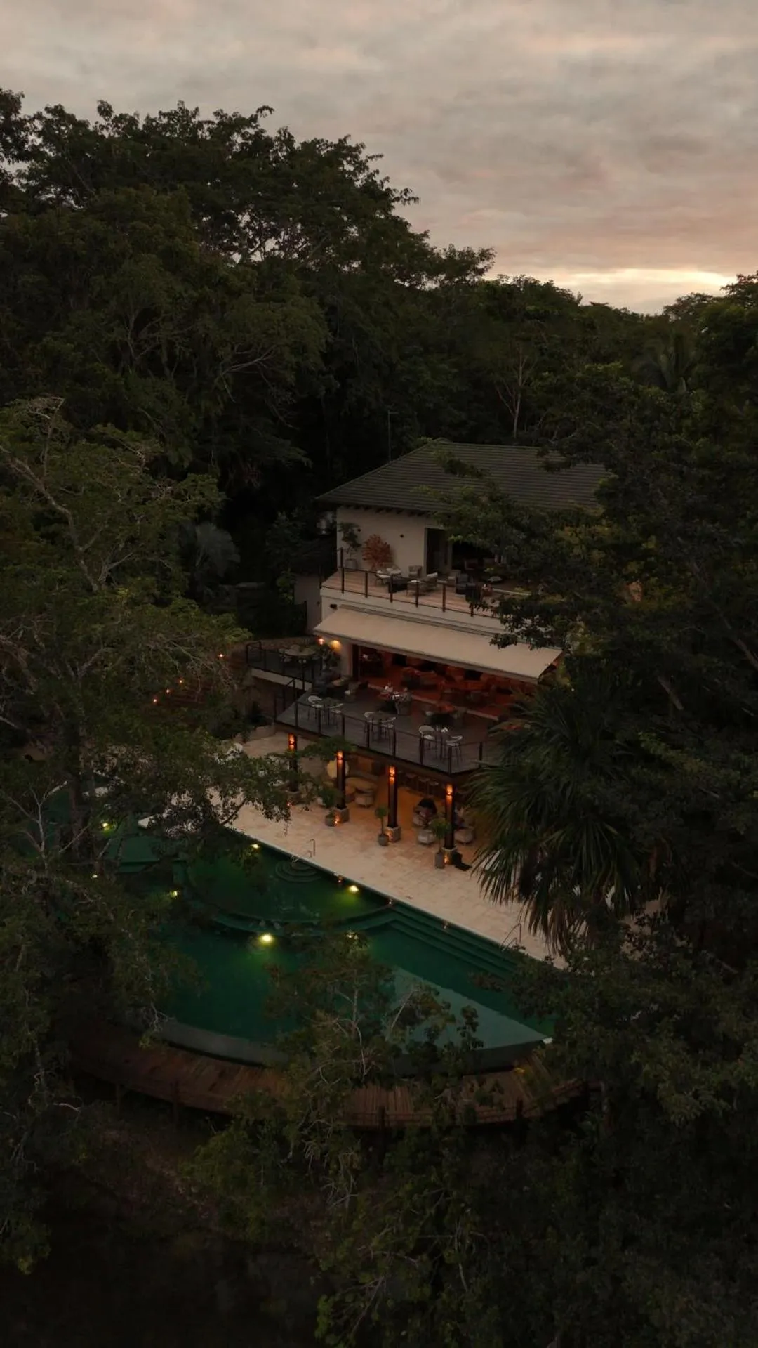 Property building in Las Lagunas Boutique Hotel