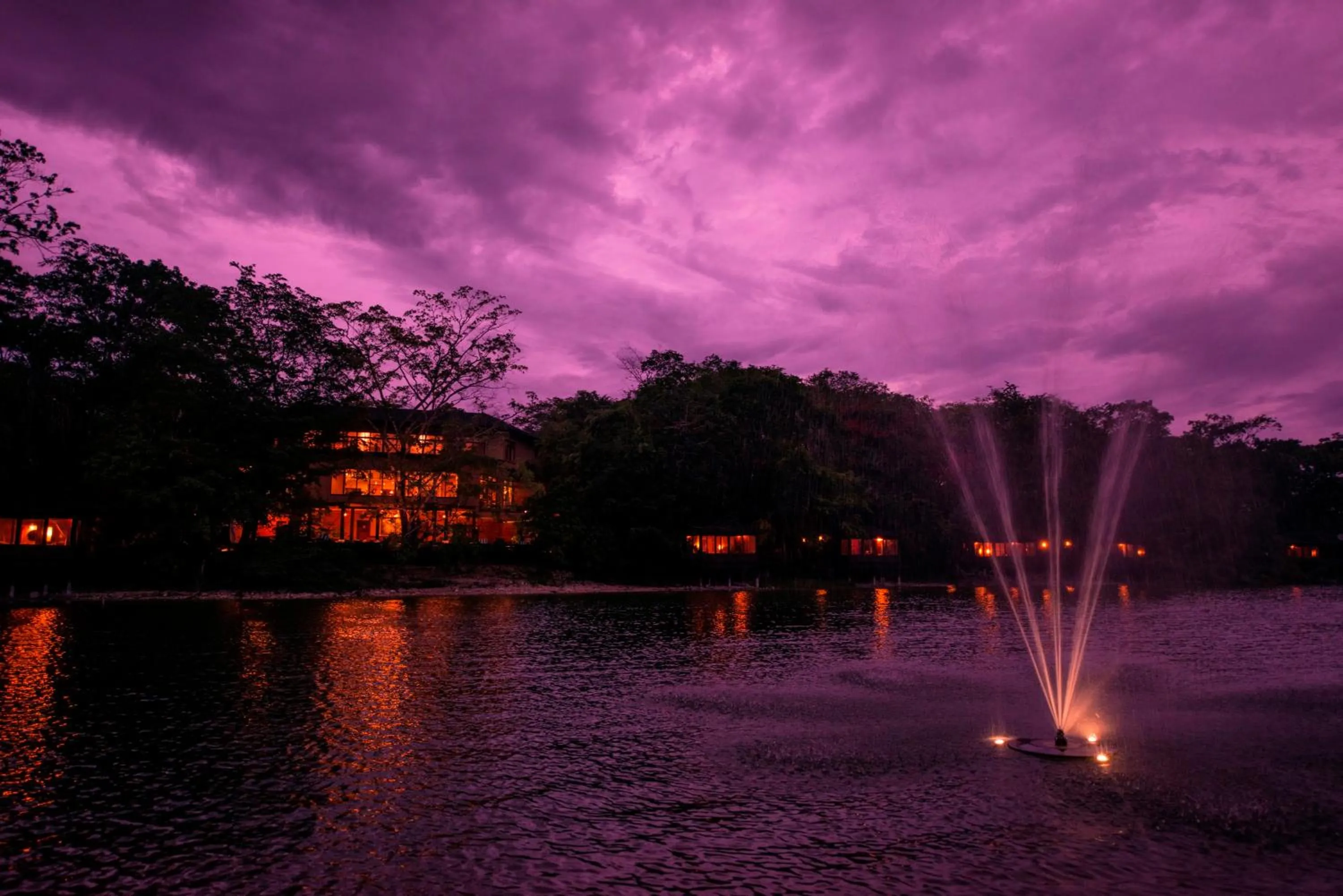Sunset in Las Lagunas Boutique Hotel