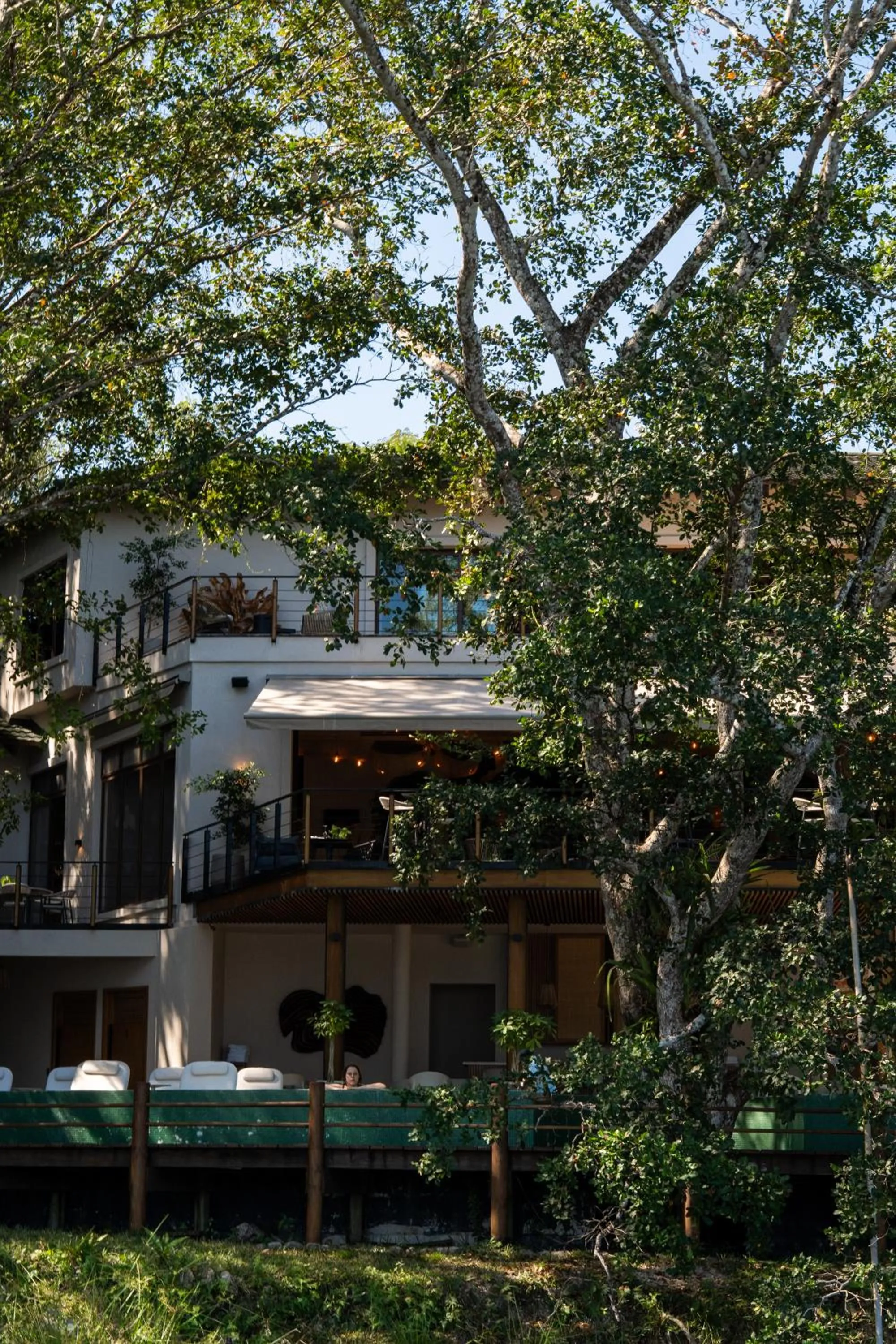 Garden view in Las Lagunas Boutique Hotel