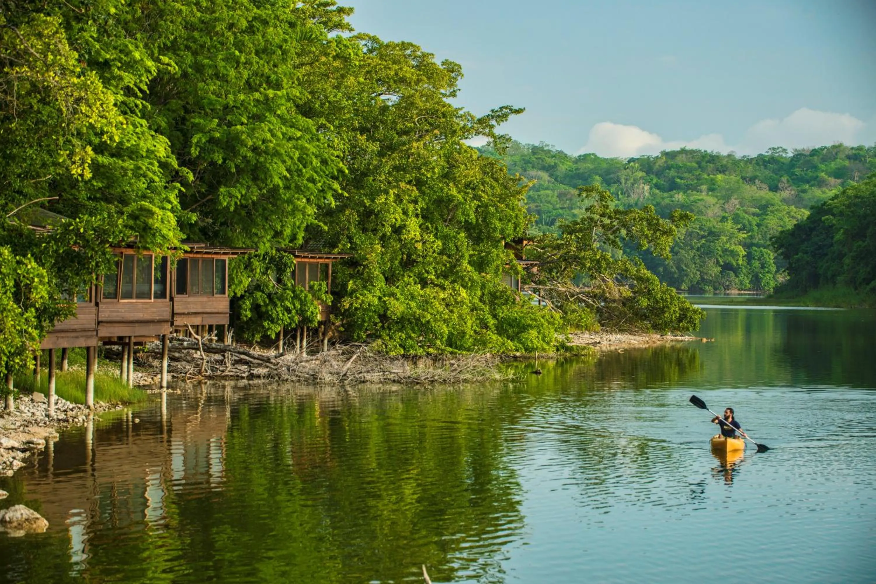 Natural landscape in Las Lagunas Boutique Hotel